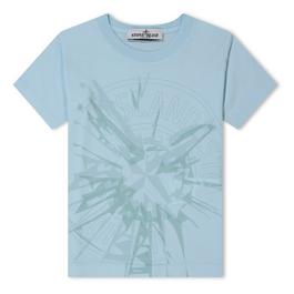 Stone Island Junior Cotton Jersey Tshirt