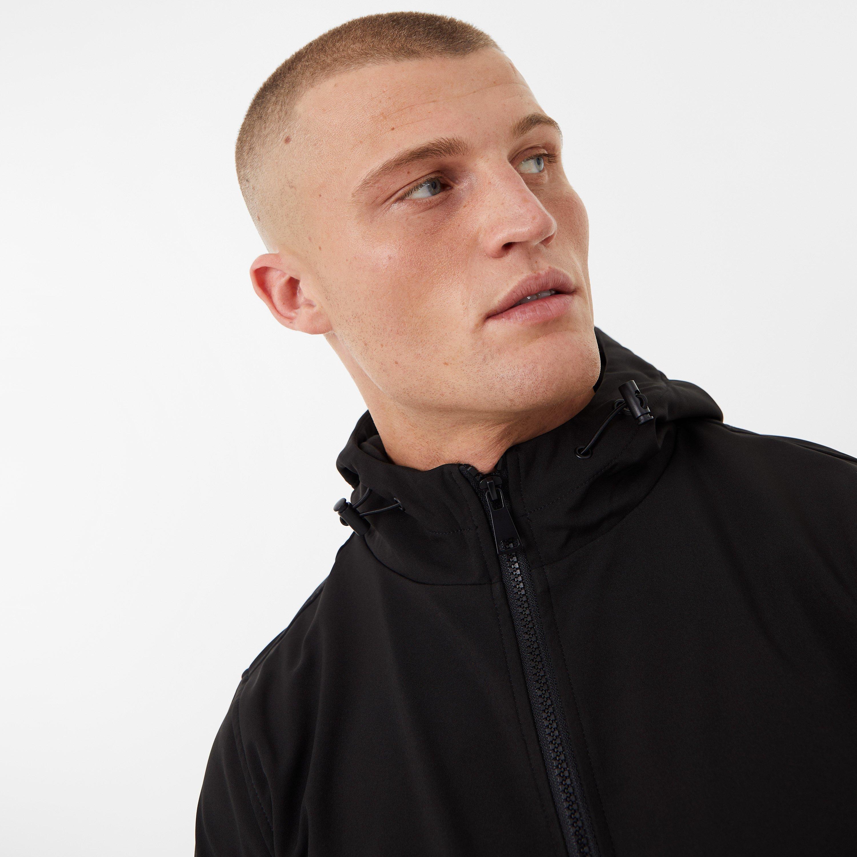 Schwarz - Everlast - SoftShell Jacket Mens - 5