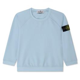 Stone Island Raglan Canvas Sweatshirt