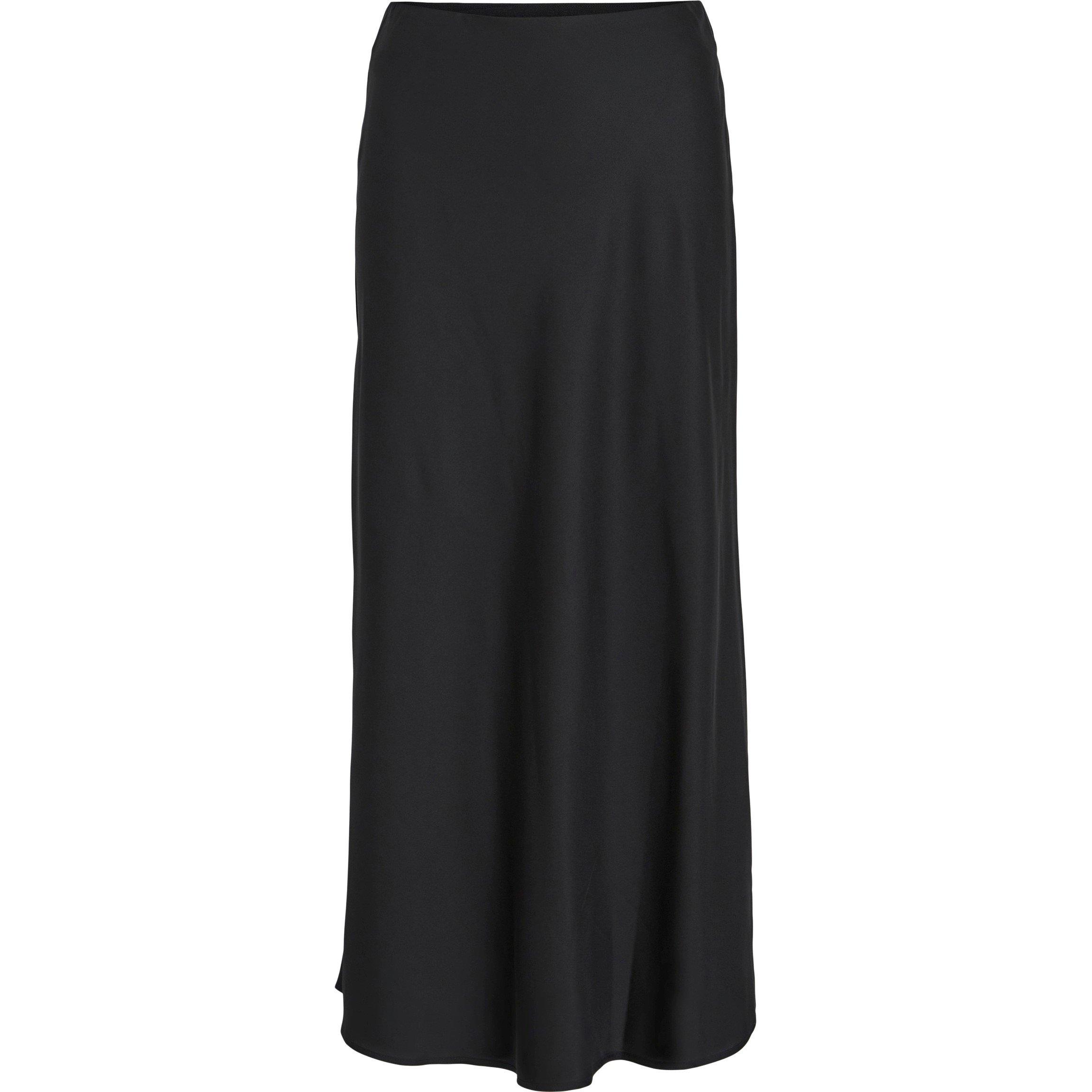 Schwarz - Vila - Women's Midi Skirt - 6