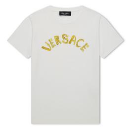 Versace ChildrenS Seashell Logo T Shirt