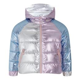 Stella McCartney Metallic Puffer Jacket Juniors