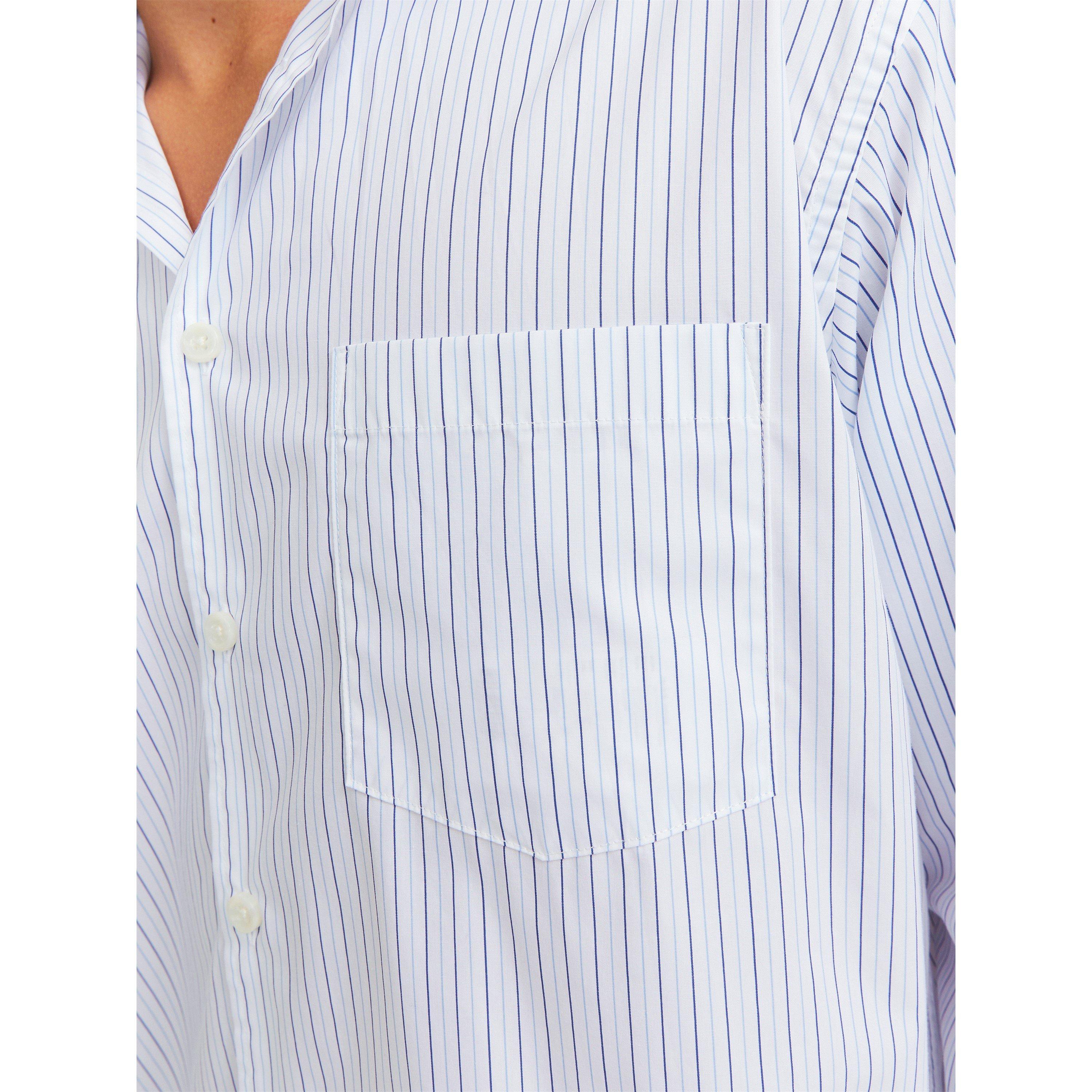 Mais Blau - Jack and Jones - Men's Oversized Long-Sleeve Patterned Shirt - 5