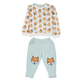 Hello World Baby Boy Fox Outfit