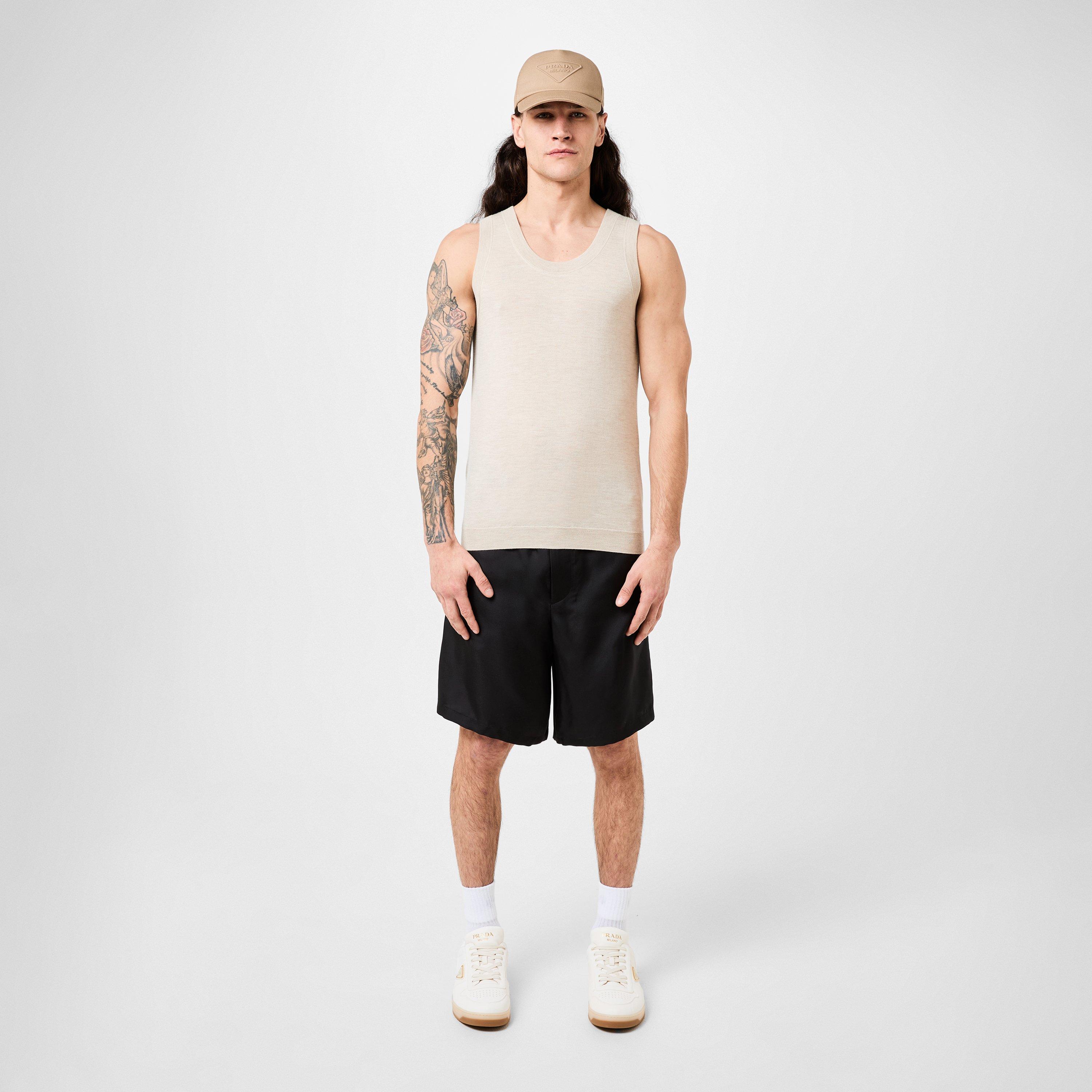 Sand - Prada - Knitted Tank Top - 5