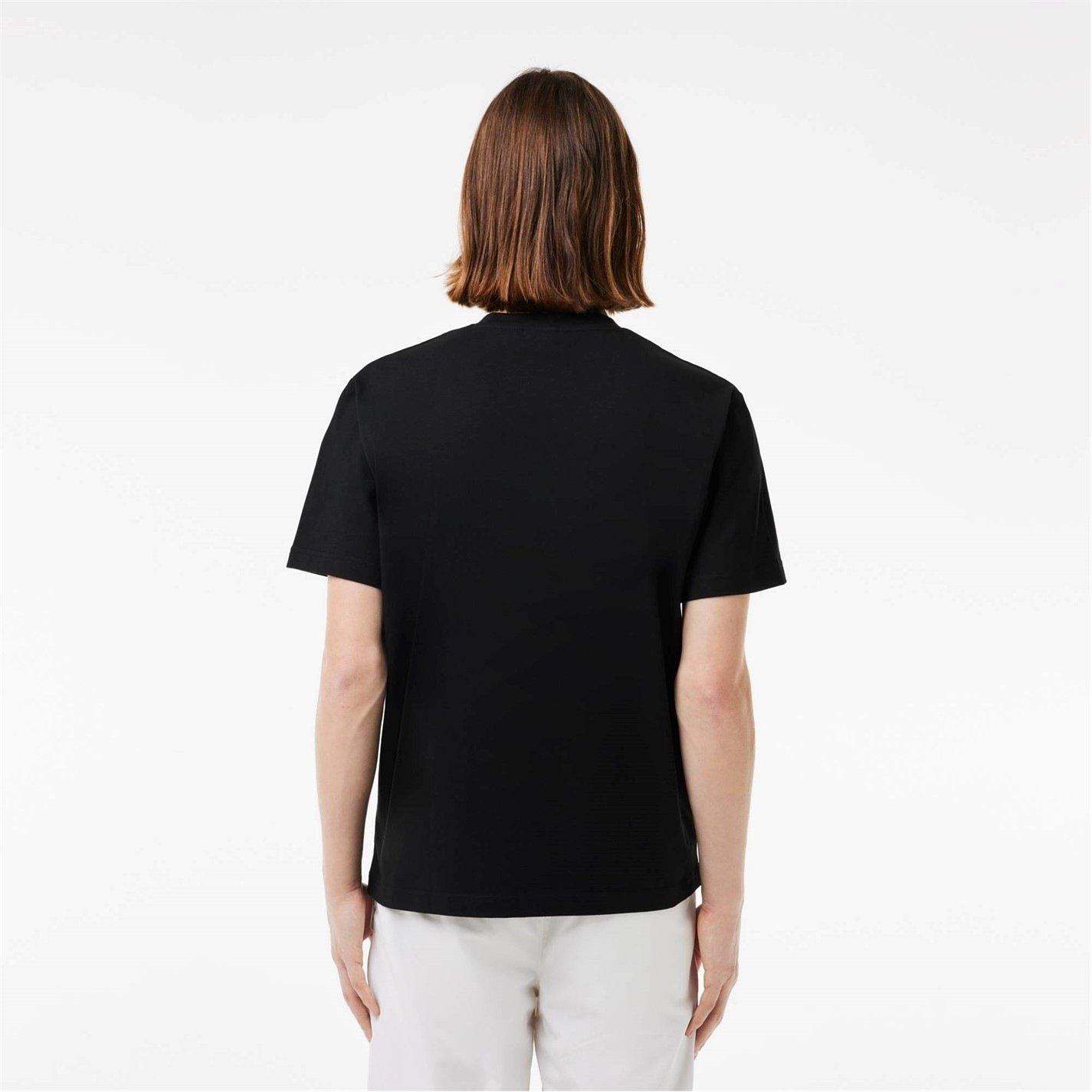 Schwarz 031 - Lacoste - Men's Regular Fit Small Logo T-Shirt - 3