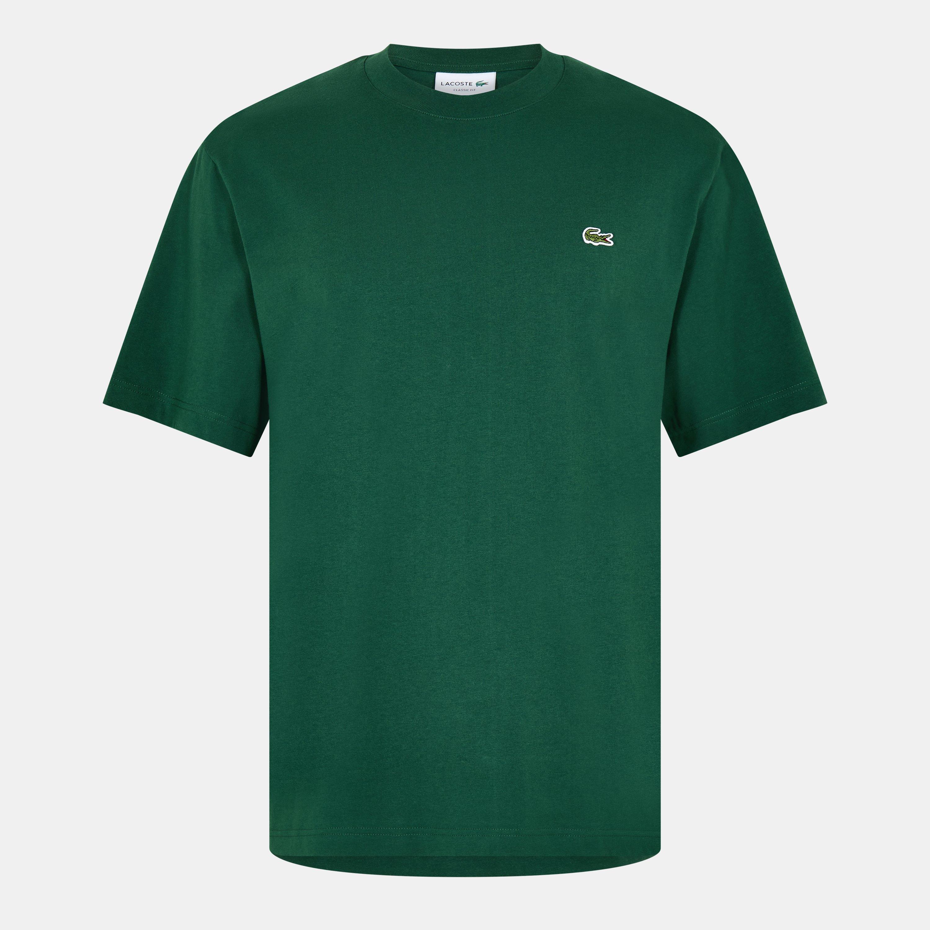 Verde 132 - Lacoste - Men's Regular Fit Small Logo T-Shirt - 1
