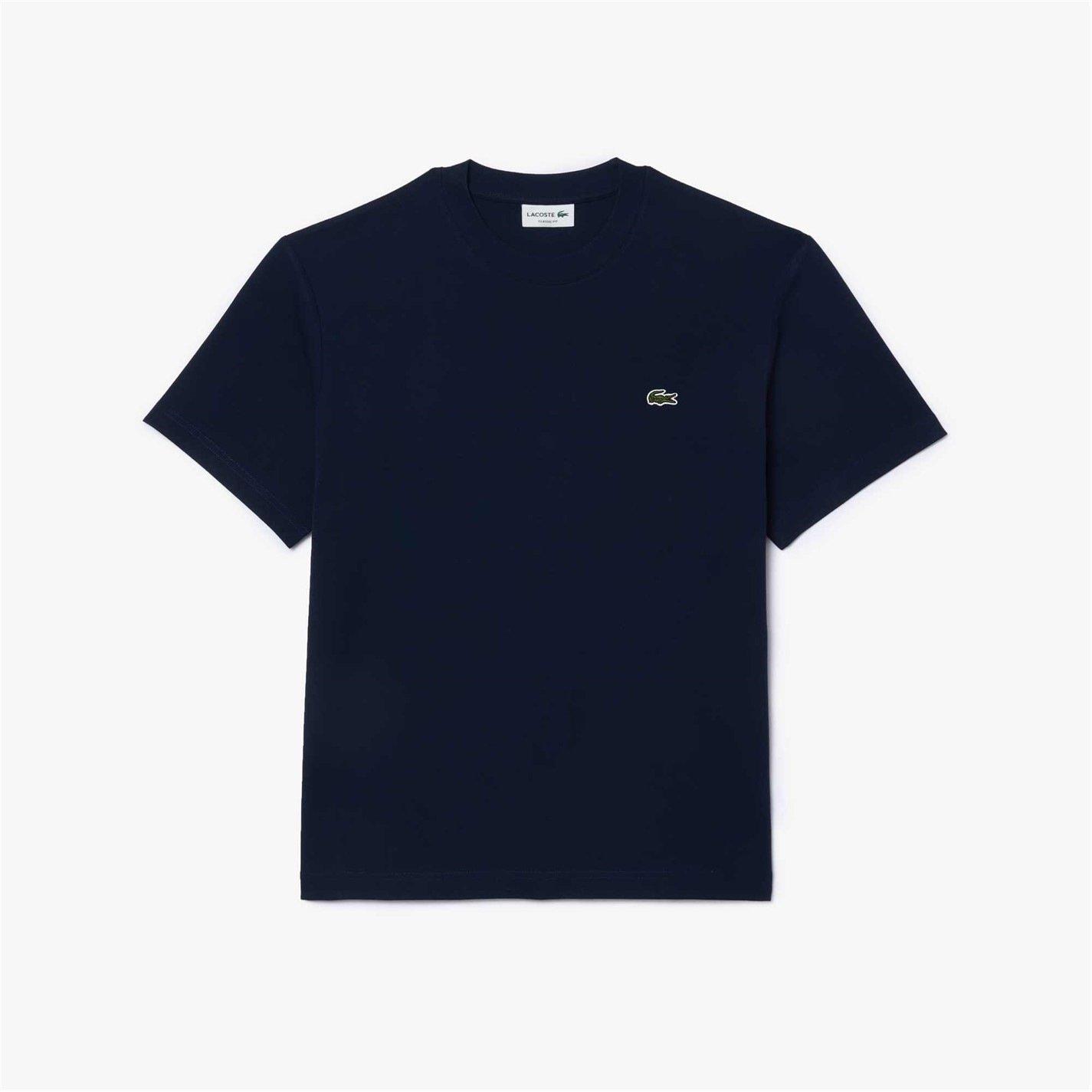 Lacoste Men's Regular Fit Small Logo T-Shirt - Navy 166 - S