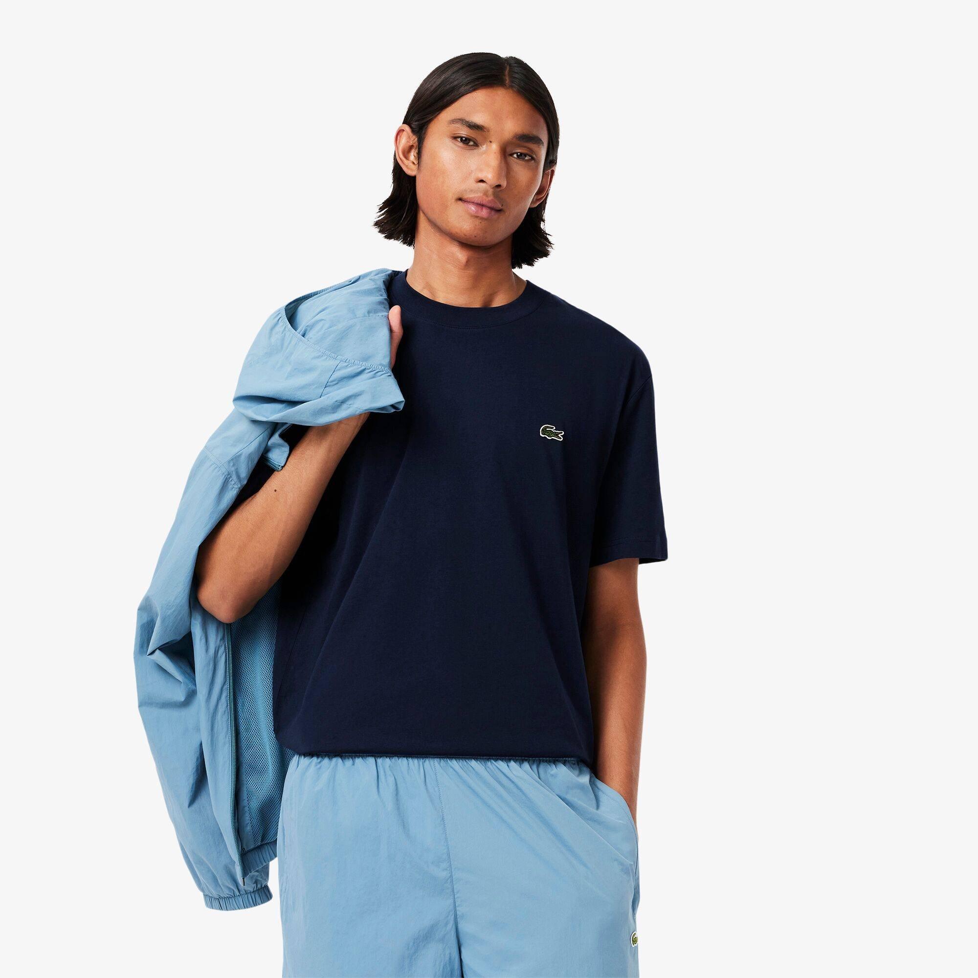 Navy 166 - Lacoste - Men's Regular Fit Small Logo T-Shirt - 2