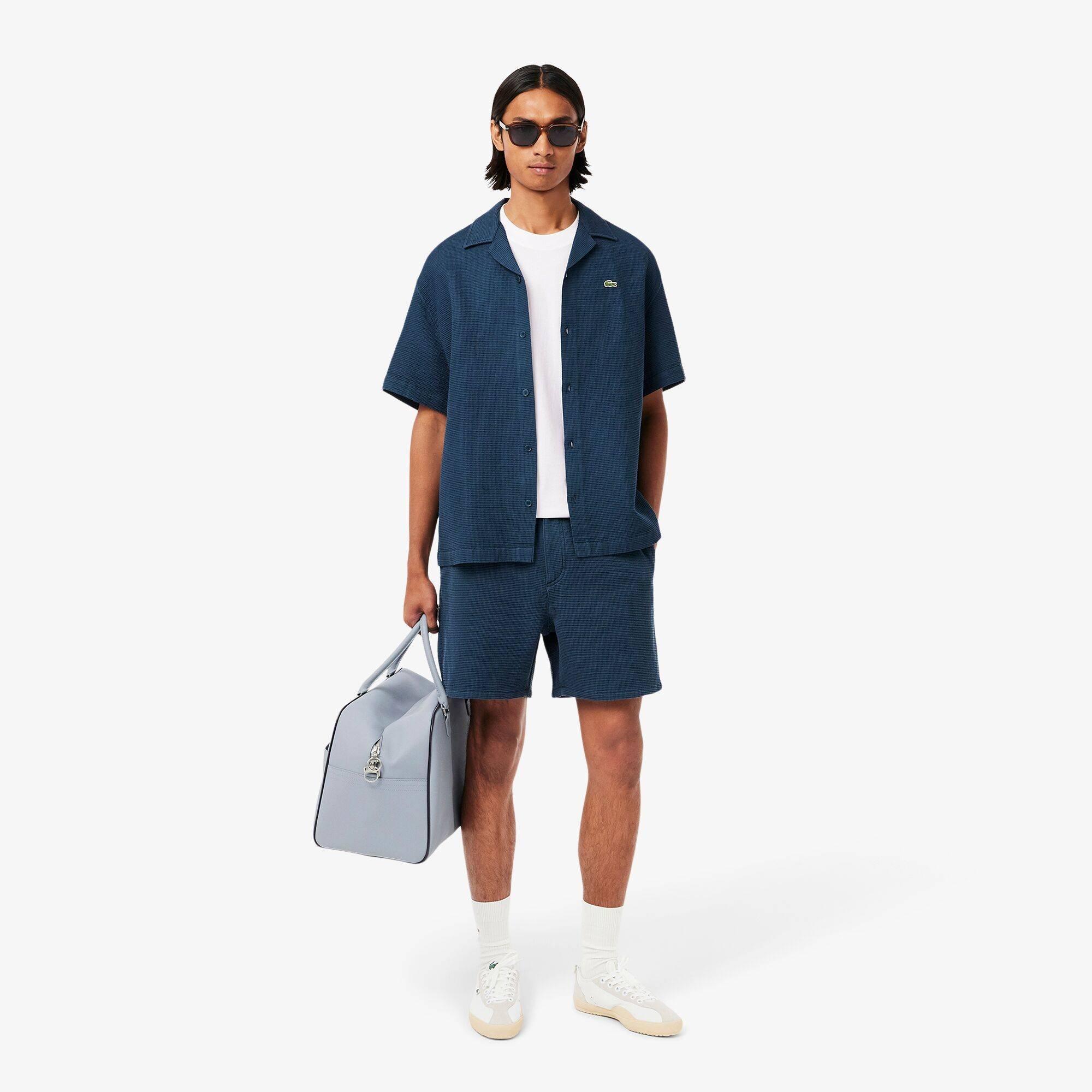 Wit 001 - Lacoste - Men's Regular Fit Small Logo T-Shirt - 5