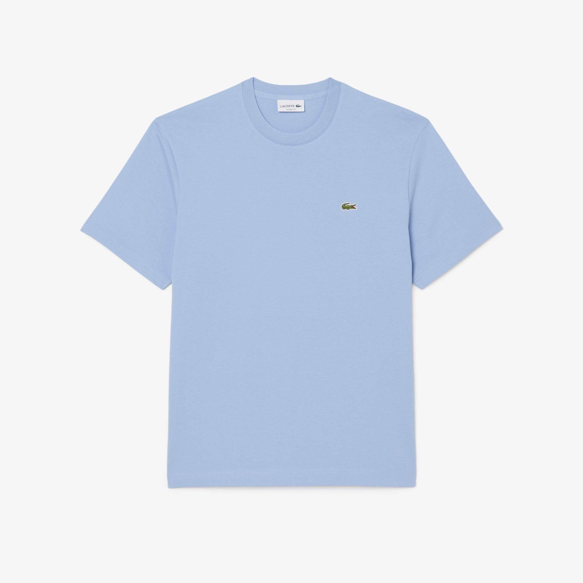 Lacoste Men's Blue Aey Regular Fit Small Logo T-Shirt - XL