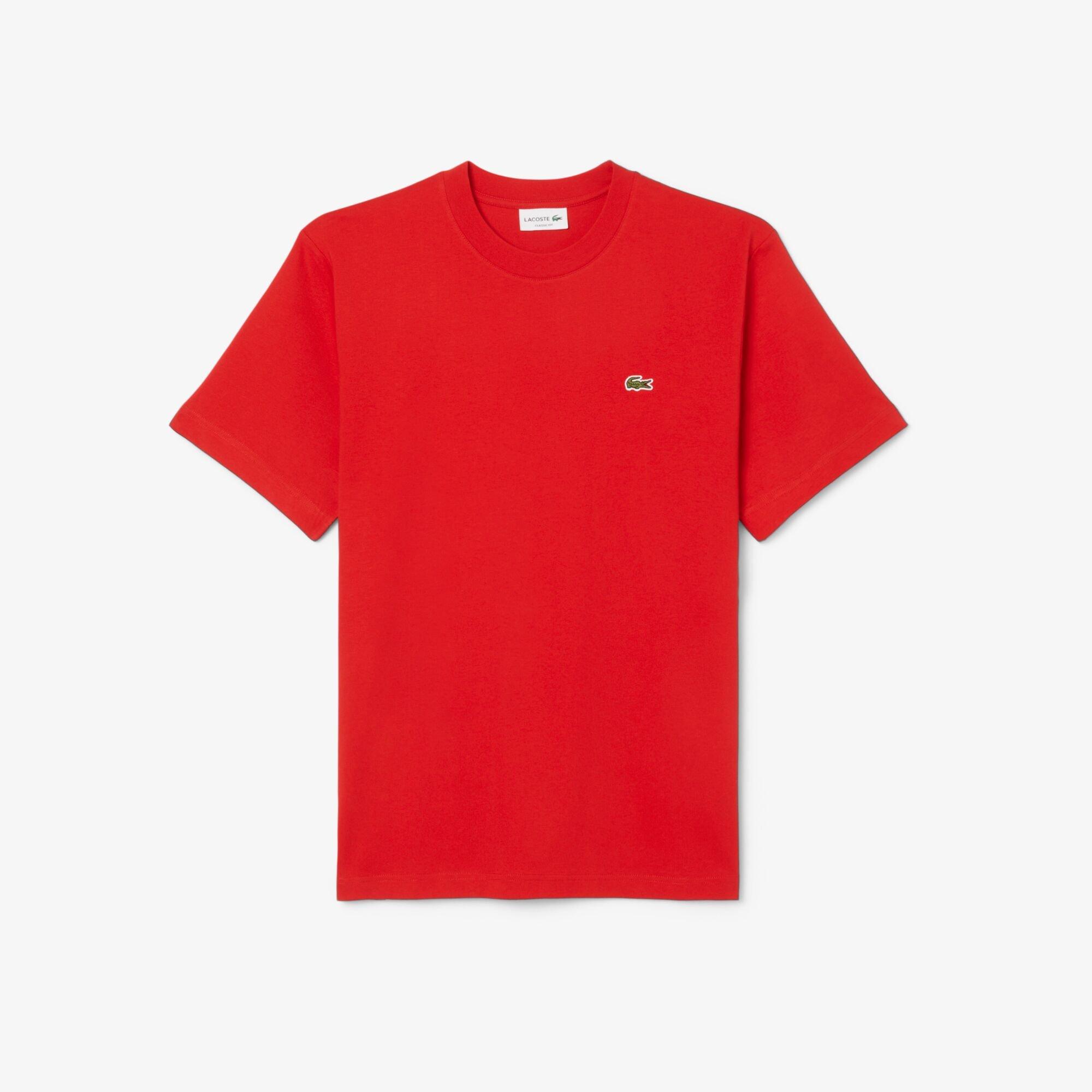 Lacoste Men's Red 240 Regular Fit Small Logo T-Shirt - XL