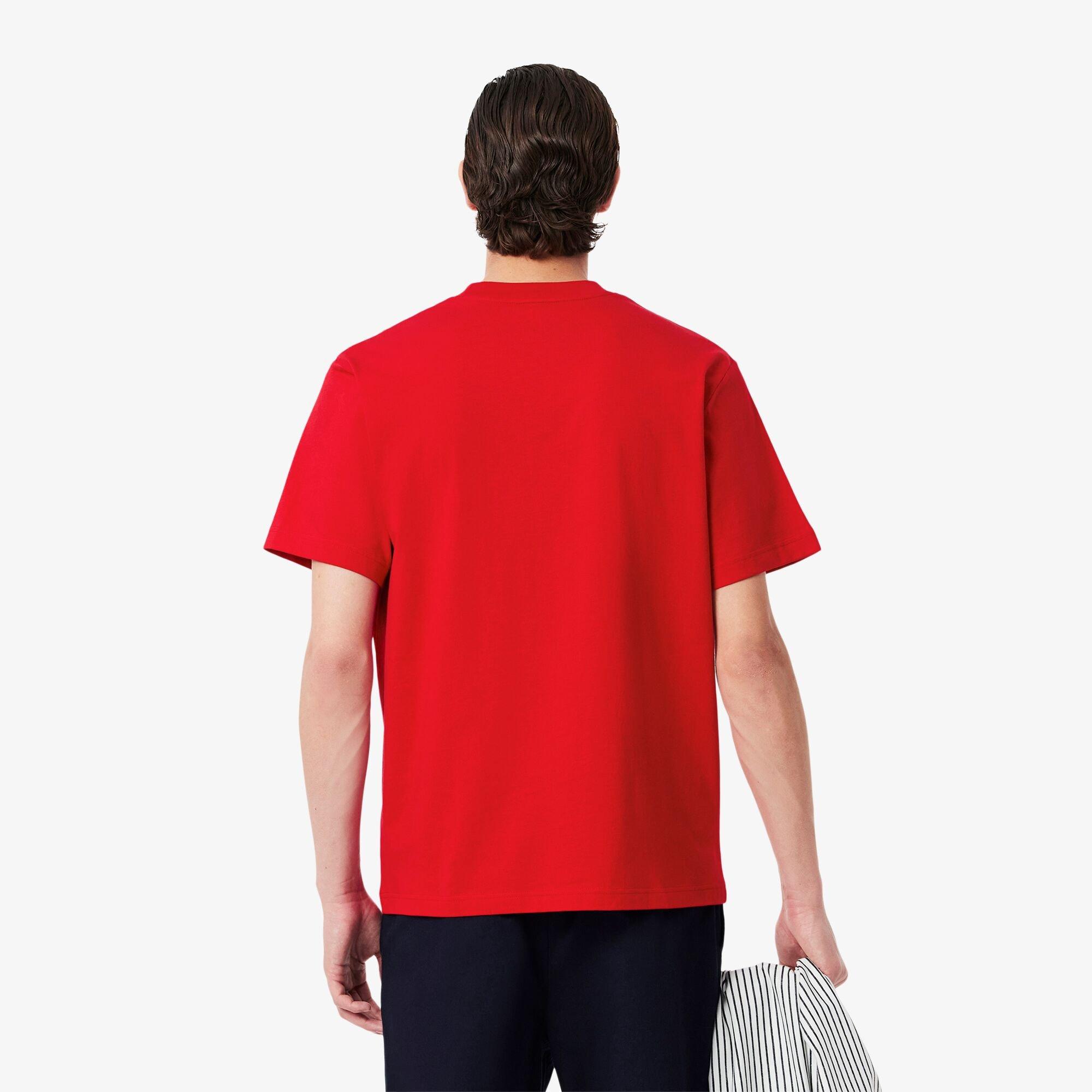 T-shirt In Puro Cotone Da Uomo Modello GIROCOLLO - Foto 6