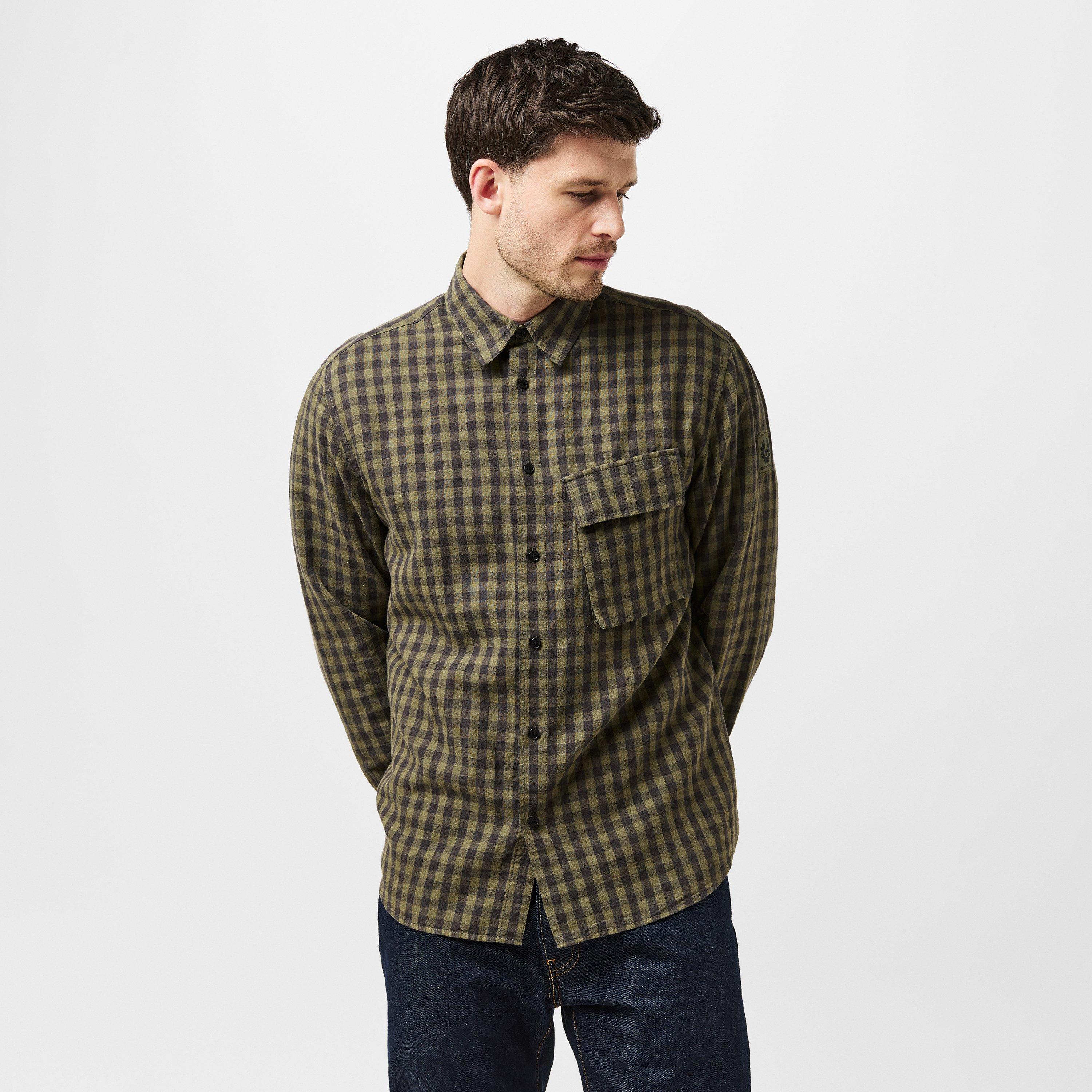 Surplus Green - Belstaff - Checkered Shirt - 3