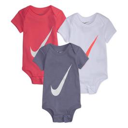 Nike Swoosh 3 Pack Bodysuit Baby