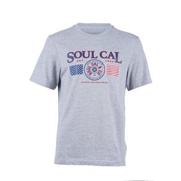 SoulCal Soul USA Regular Fit T-Shirt
