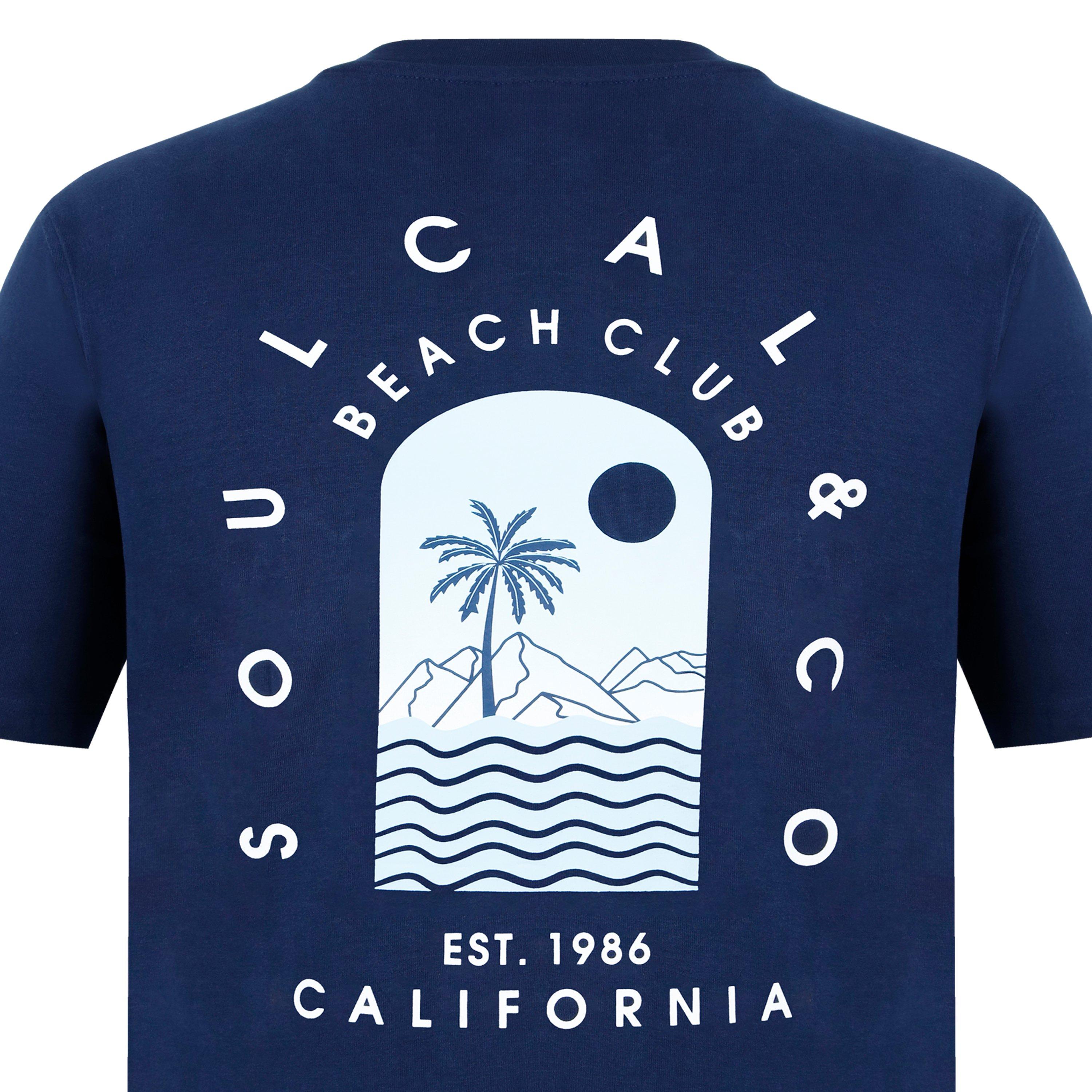 Blu navy - SoulCal - Graphic T-shirt Mens - 6