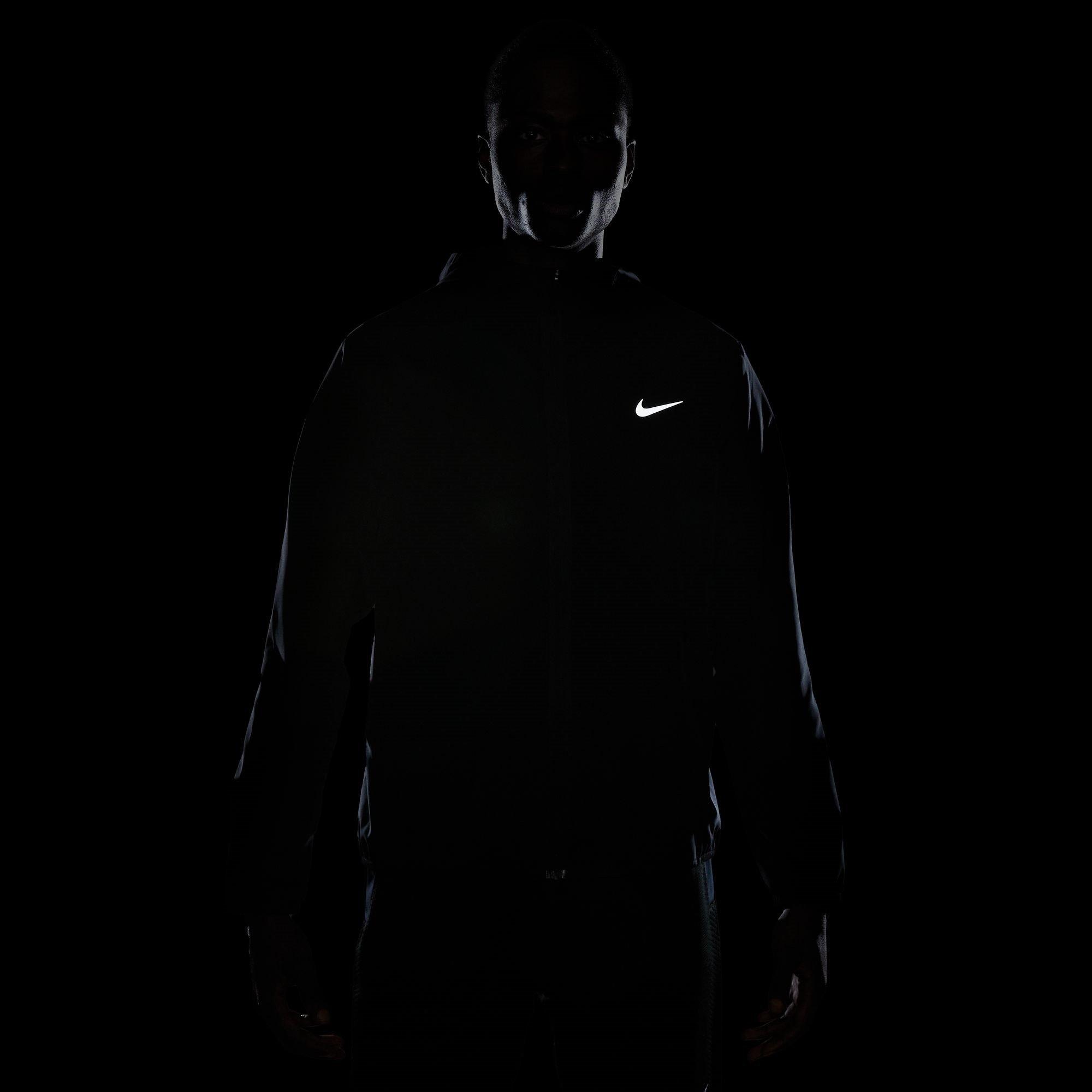 Schwarz/Silber - Nike - Form Men's Dri-FIT Hooded Versatile Jacket - 6
