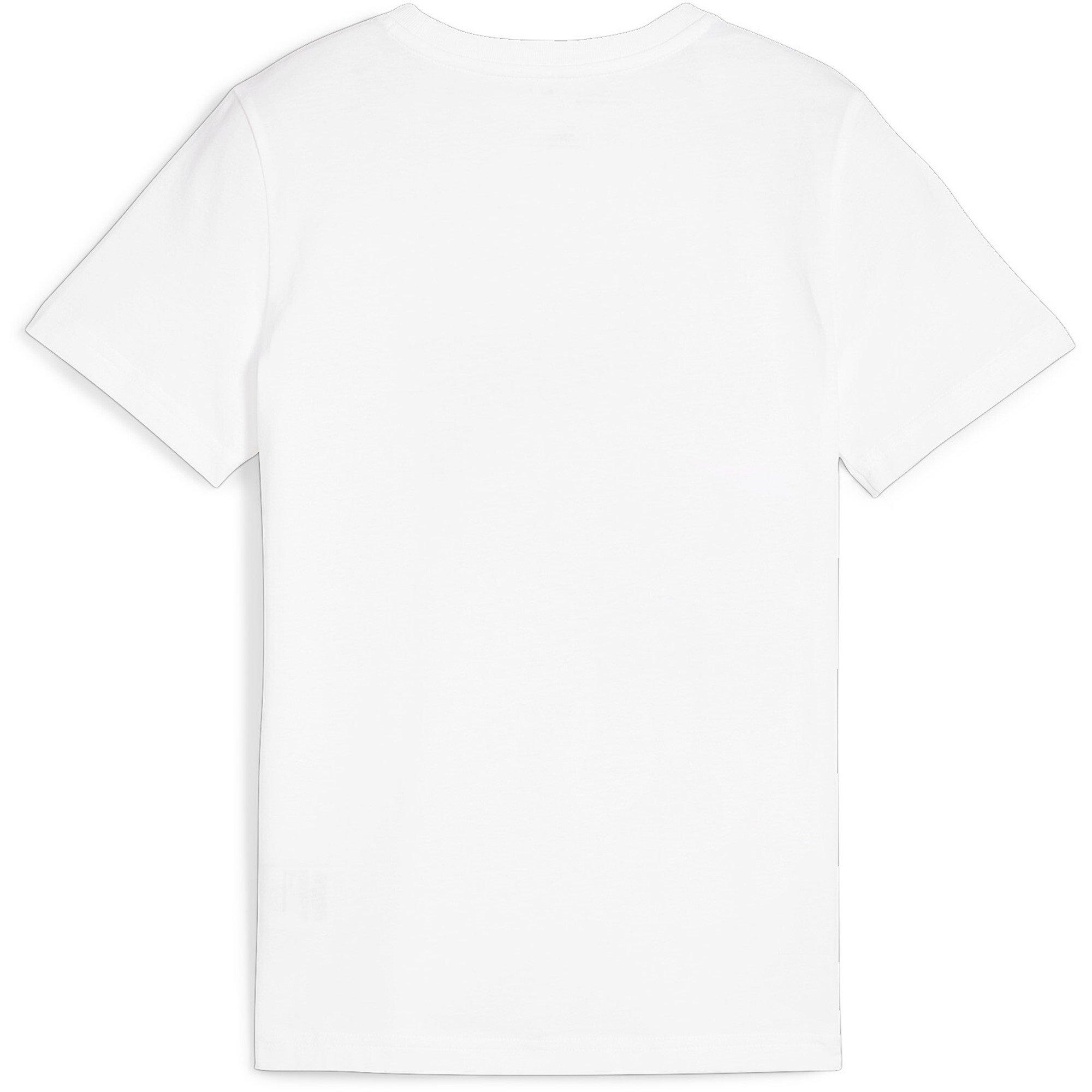 Weißes Grafik-Shirt - Puma - Logo T-shirt Juniors - 6