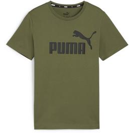 Puma ESS+ CAMO Logo Tee B