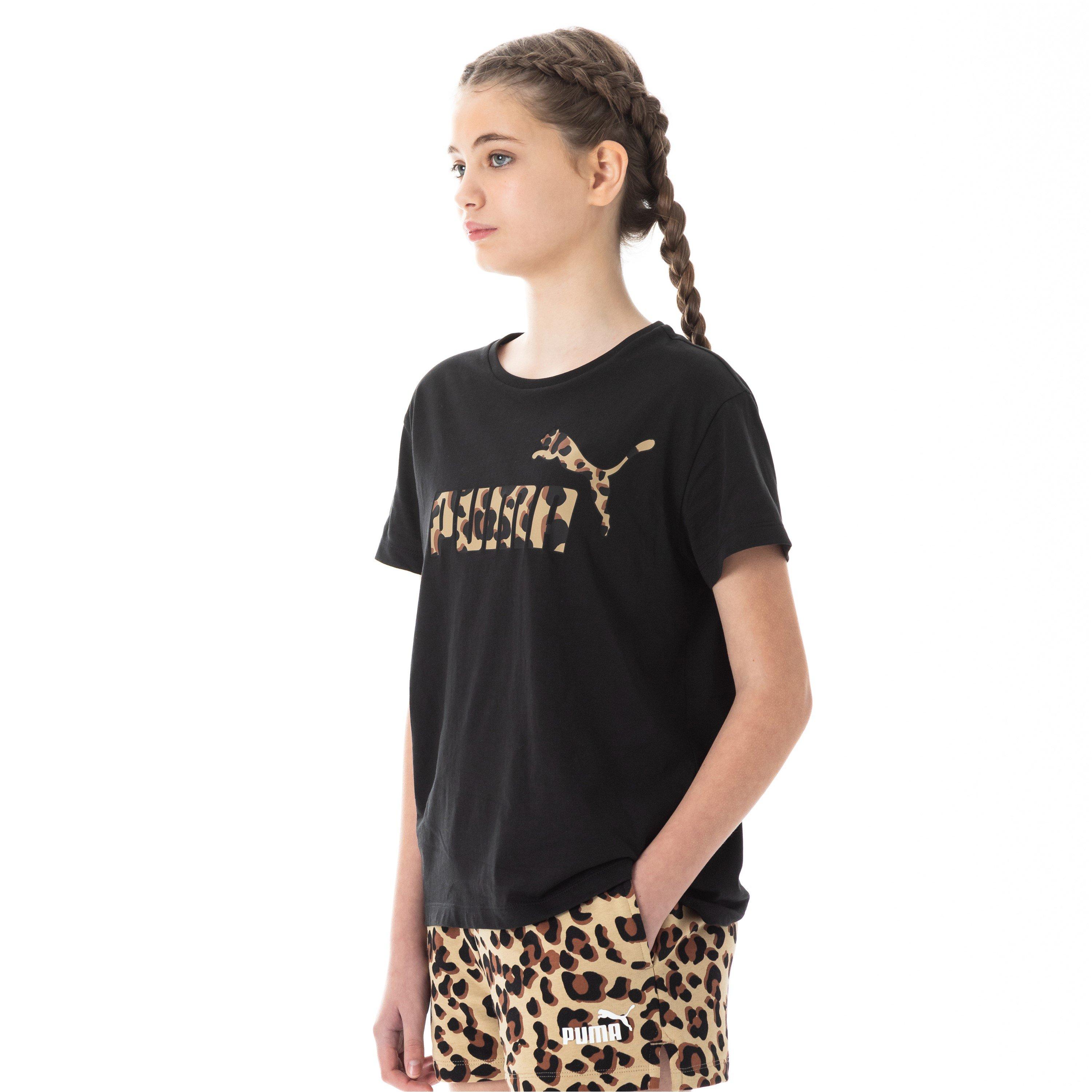 Black Animal - Puma - Relaxed T-Shirt Juniors - 2