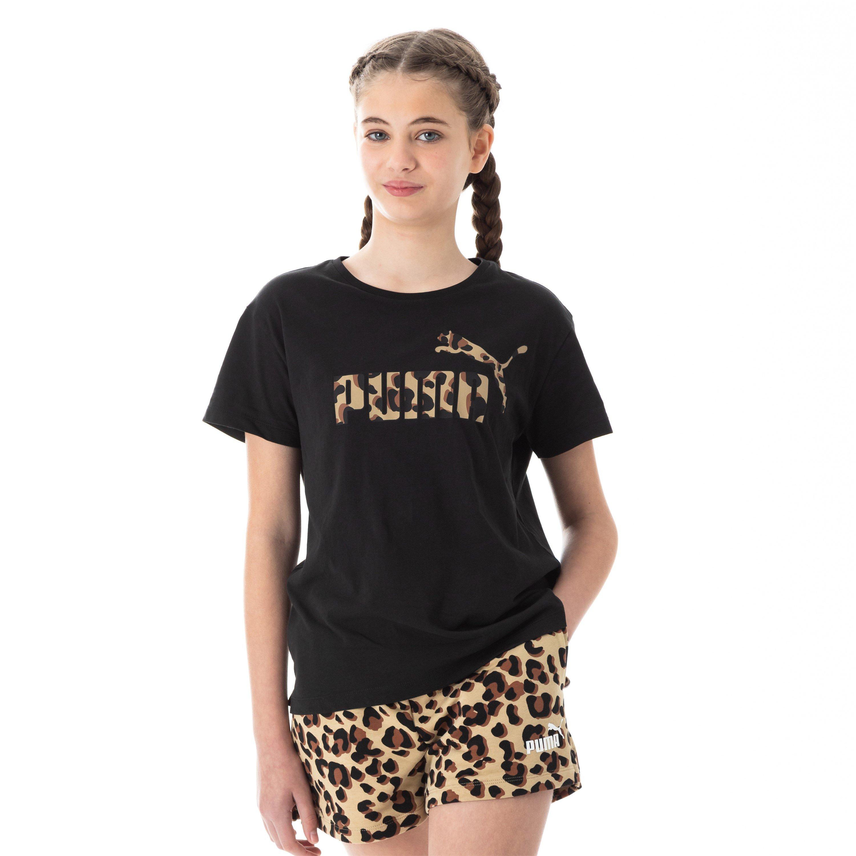 Black Animal - Puma - Relaxed T-Shirt Juniors - 4
