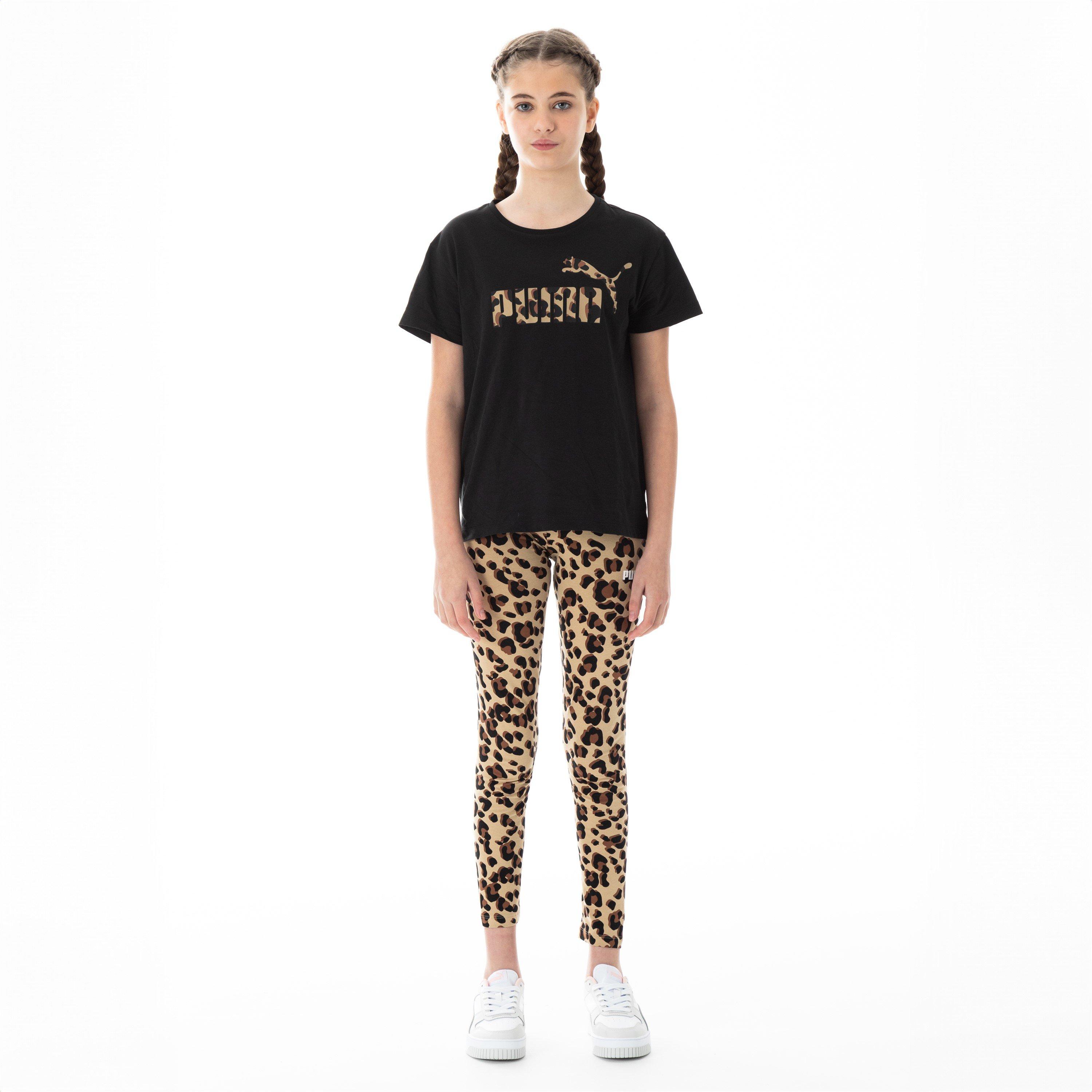 Black Animal - Puma - Relaxed T-Shirt Juniors - 5