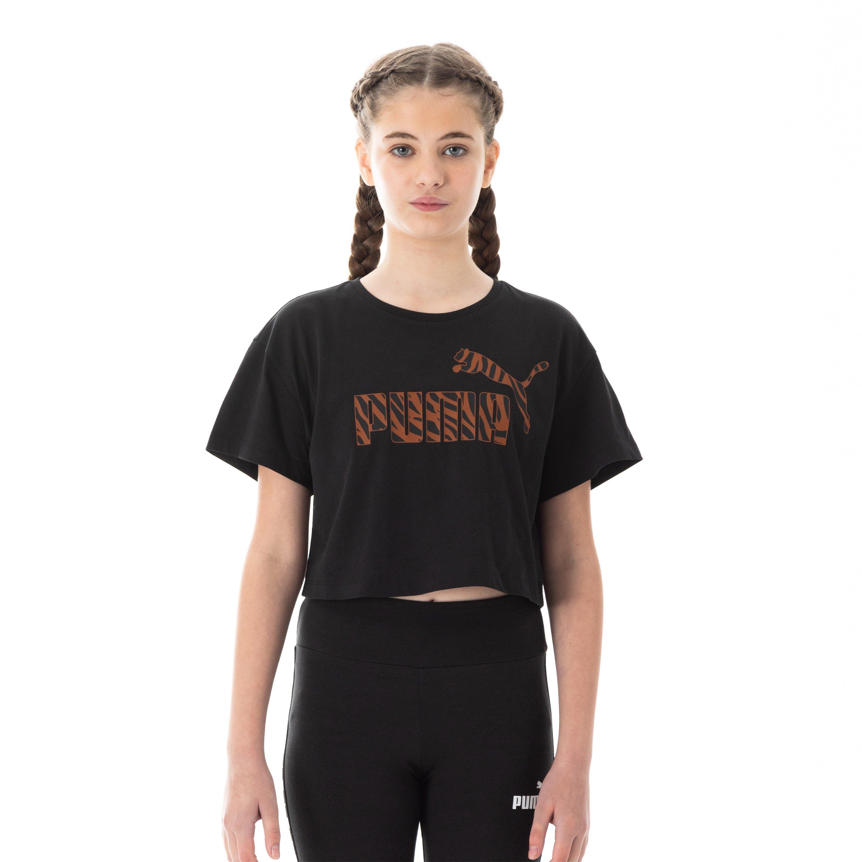 Crop noir - Puma - Relaxed T-Shirt Juniors - 4