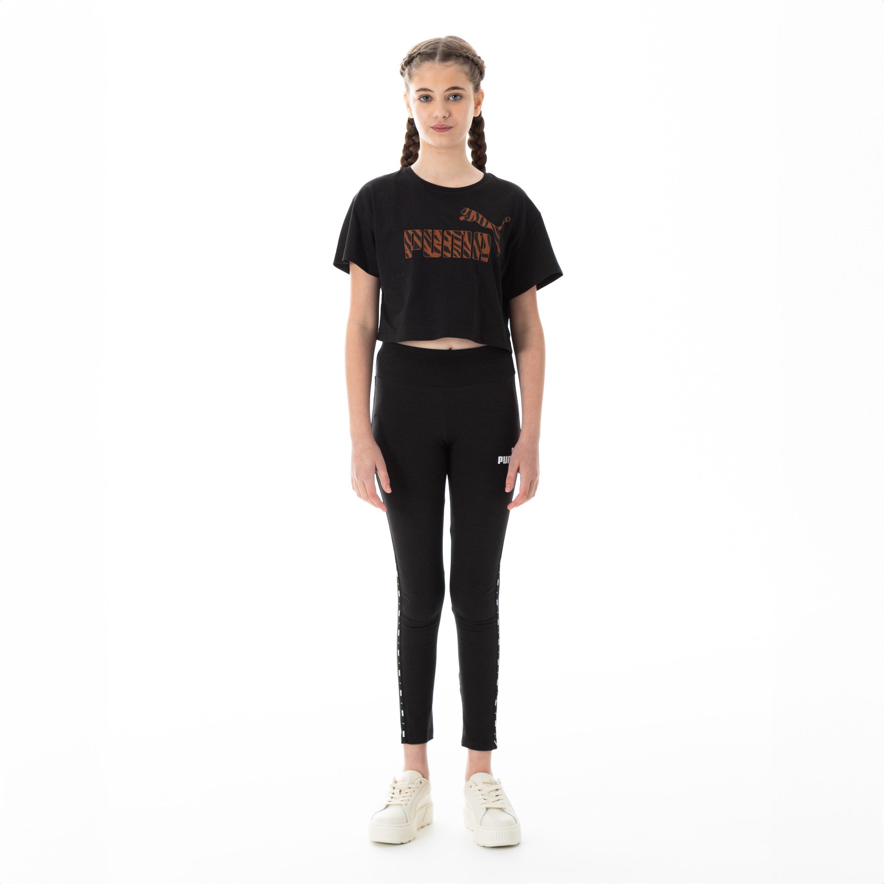 Crop noir - Puma - Relaxed T-Shirt Juniors - 5
