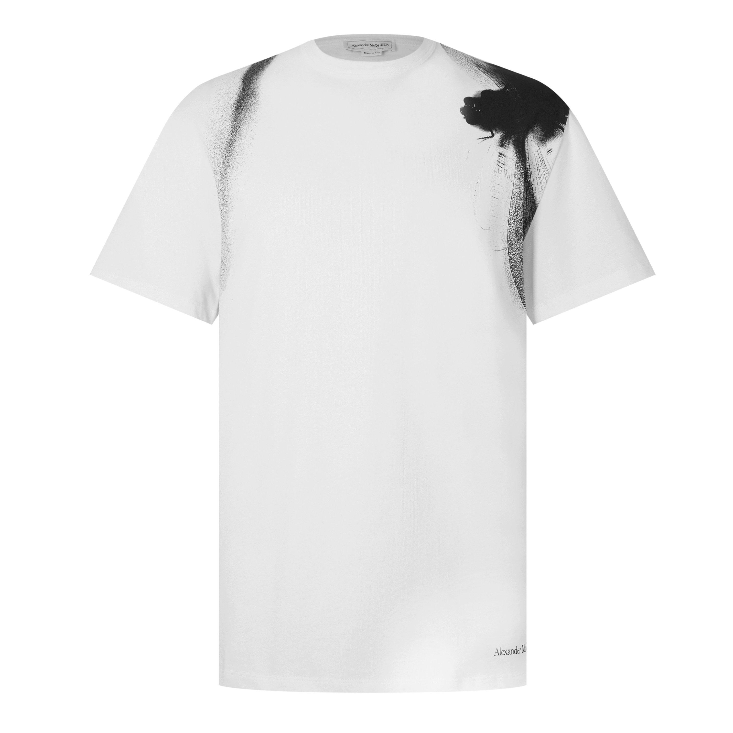 Tシャツ・カットソー Alexander Mcqueen Regular Fit T-Shirt Amazon | [Alexander McQueen] (アレキサンダー マックイーン) T