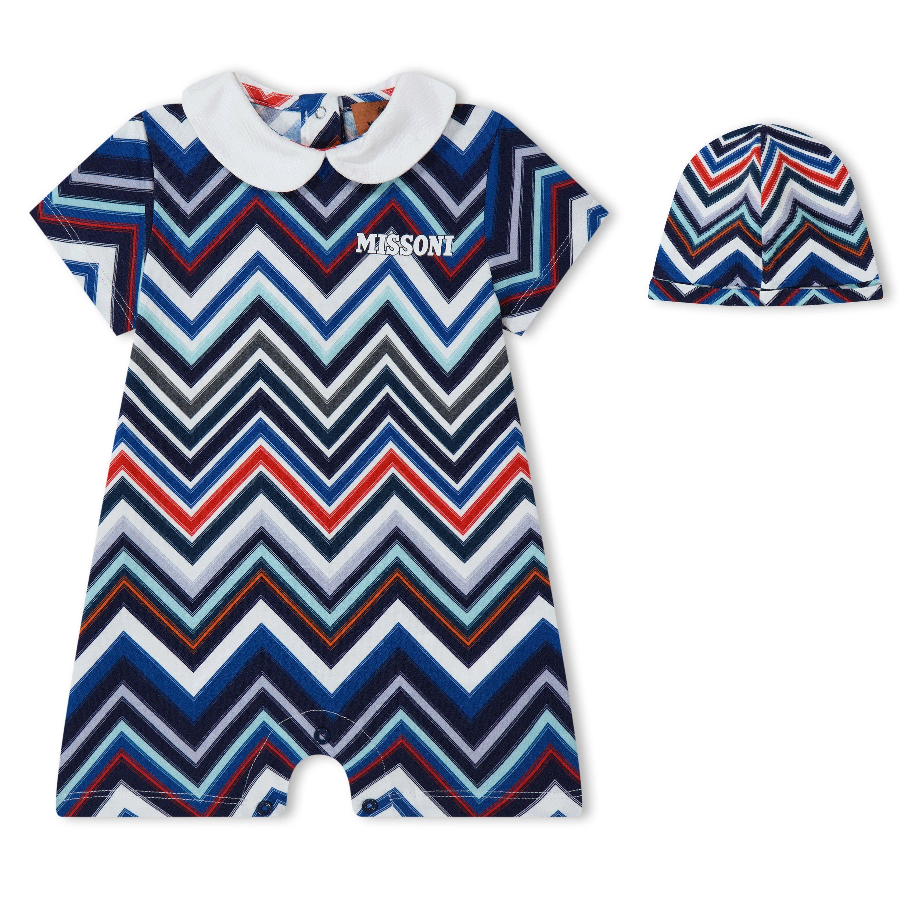 Multi 998 - Missoni - Kids' 2-Piece Zigzag Clothing Set - 1