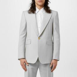 Alexander McQueen Neat Shoulder Single Breasted Jacket