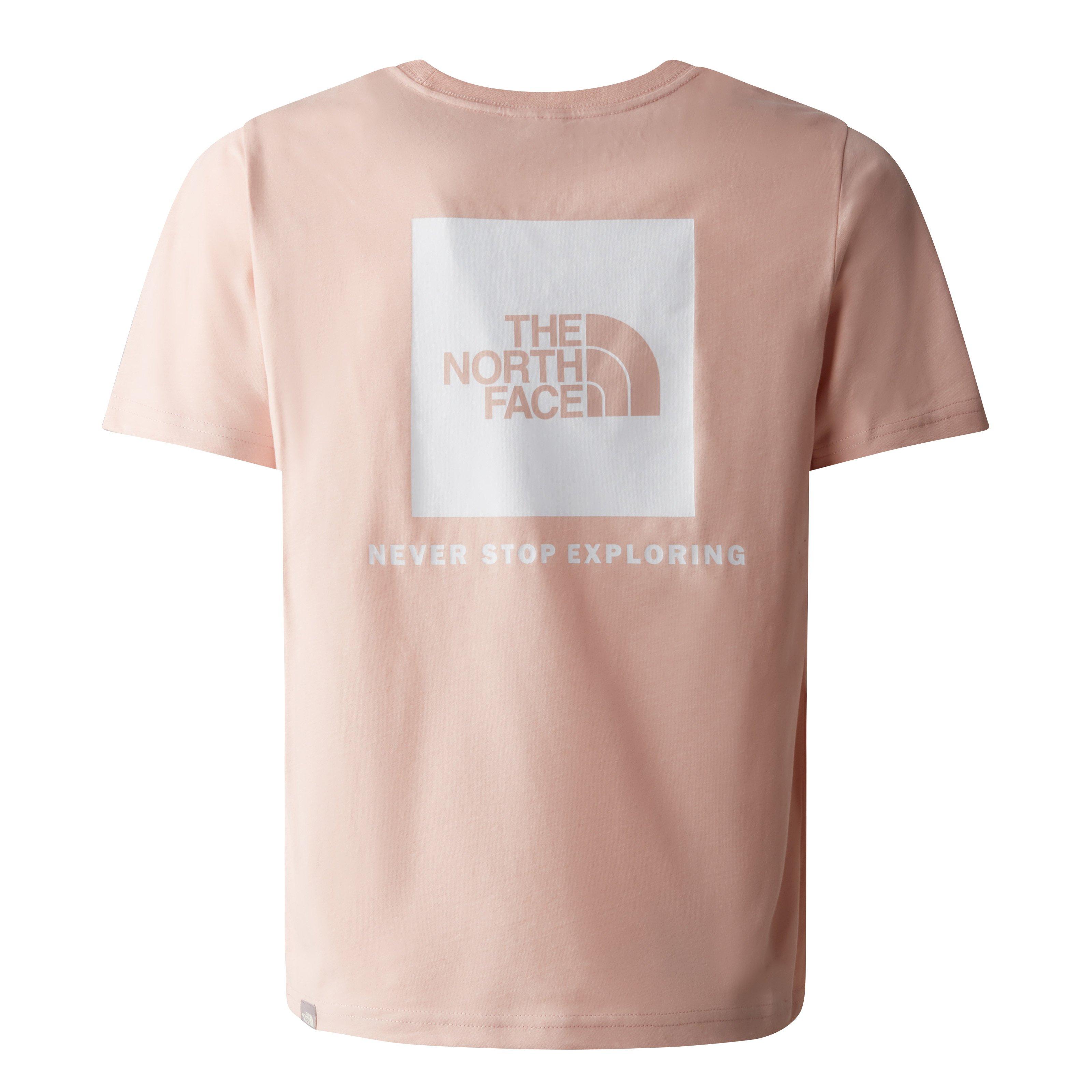 Pink - The North Face - Logo Regular Fit T-Shirt - 2
