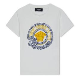 Versace Nautical Medua T Shirt Juniors