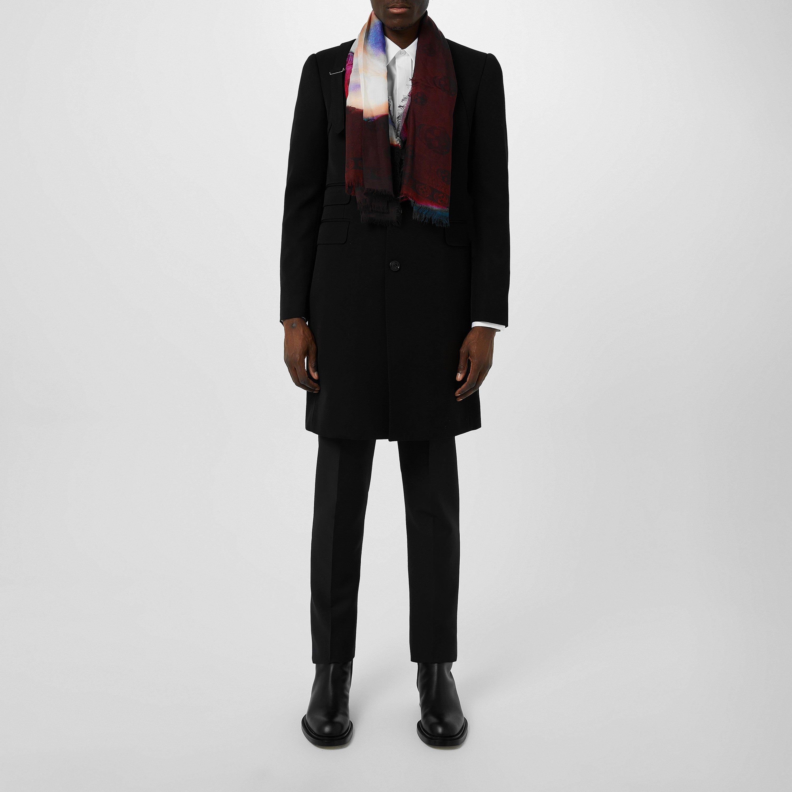 Black - Alexander McQueen - Harness Wool Coat - 4