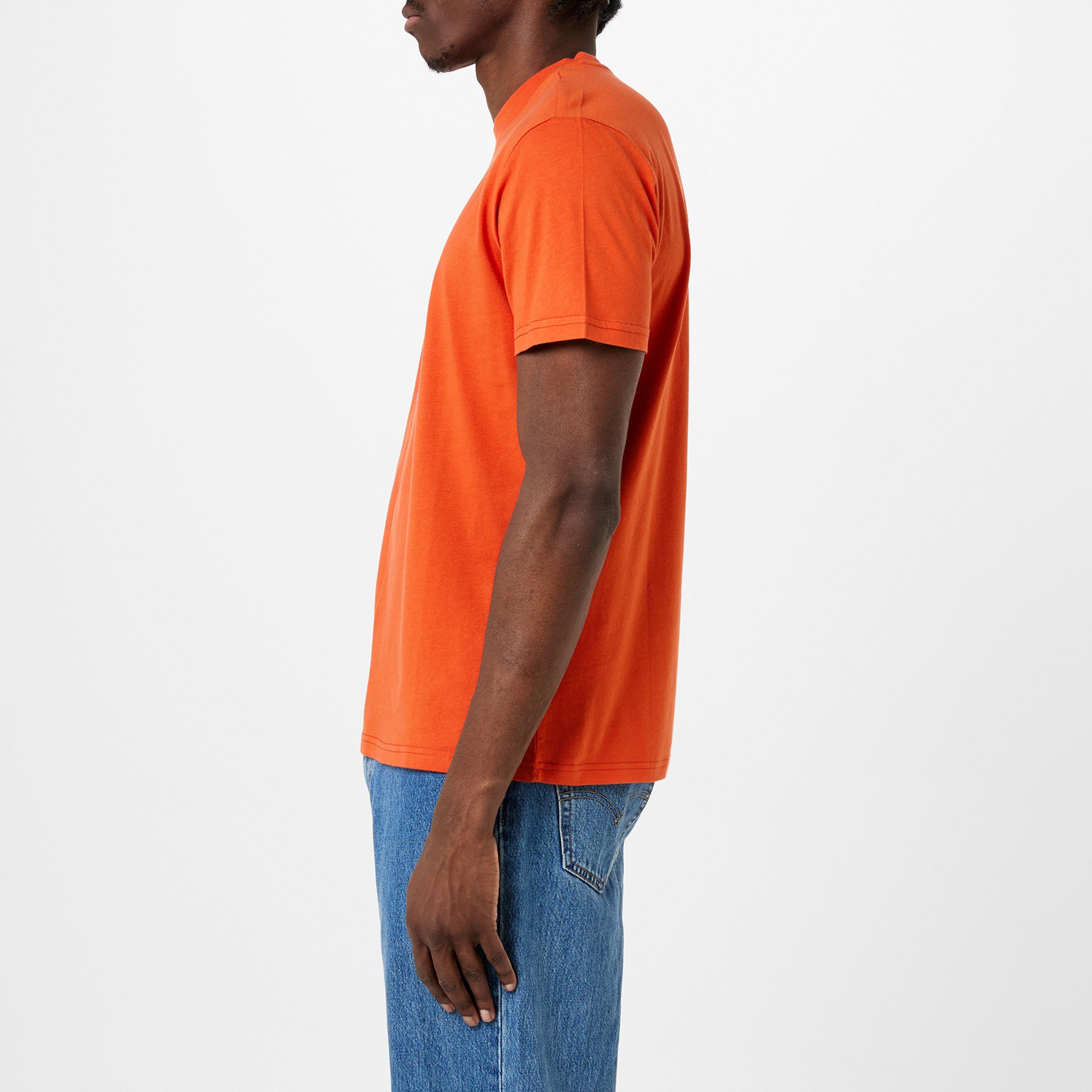 Orange Burnt - Napapijri - Men's Bollo Regular Fit T-Shirt - 2