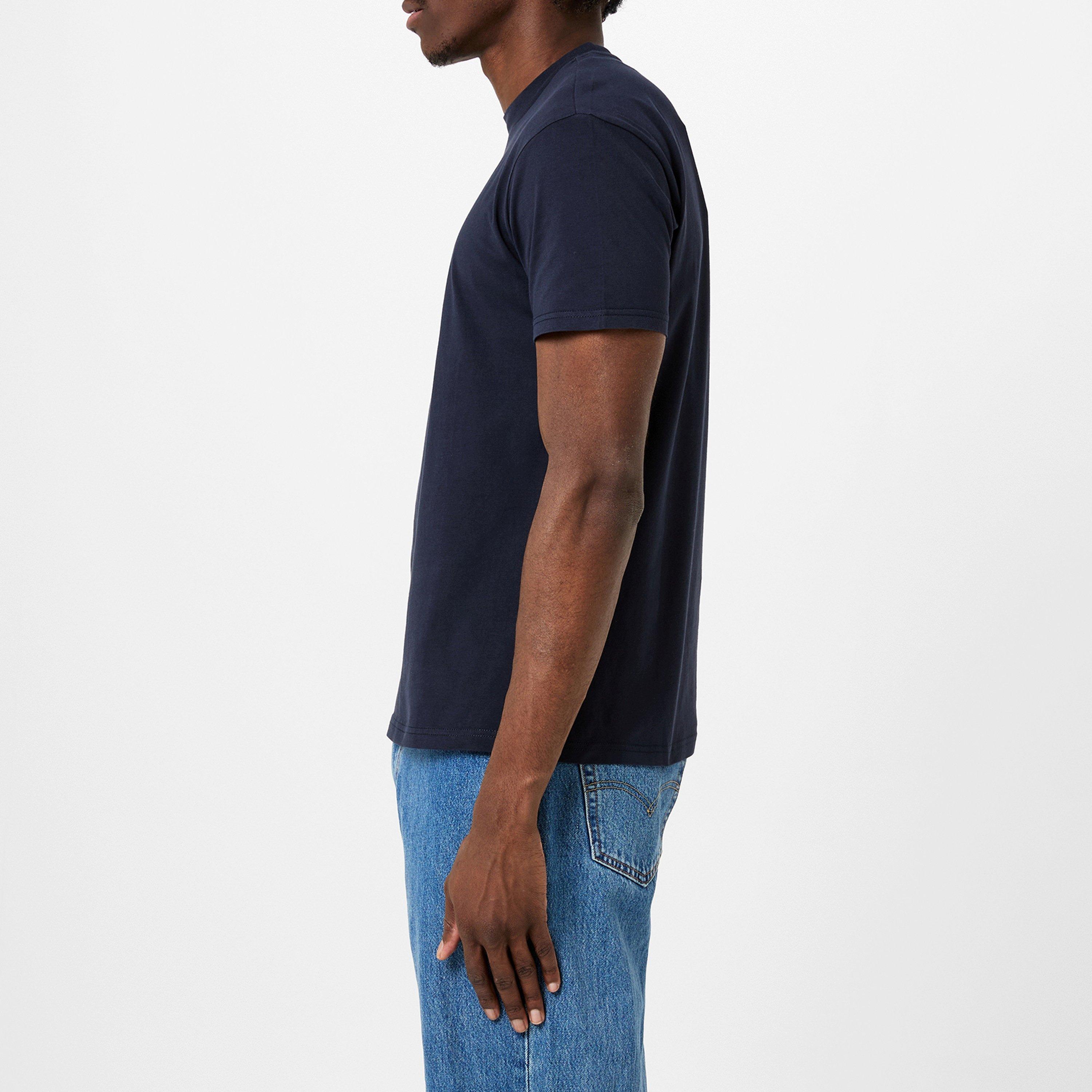 Blu Marine - Napapijri - Men's Bollo Regular Fit T-Shirt - 2