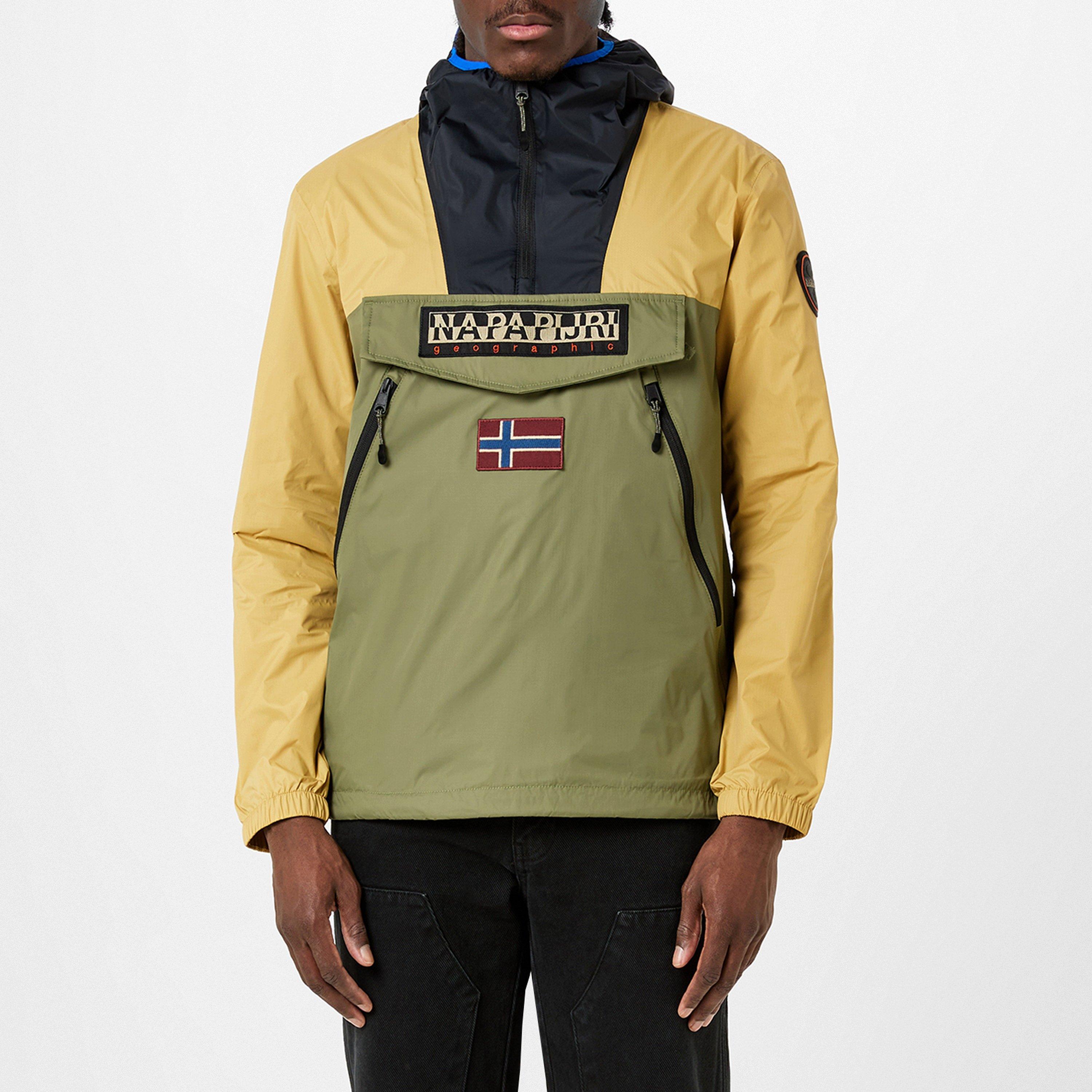 Green CB - Napapijri - Men's Waterproof Packable Rain Anorak - 3