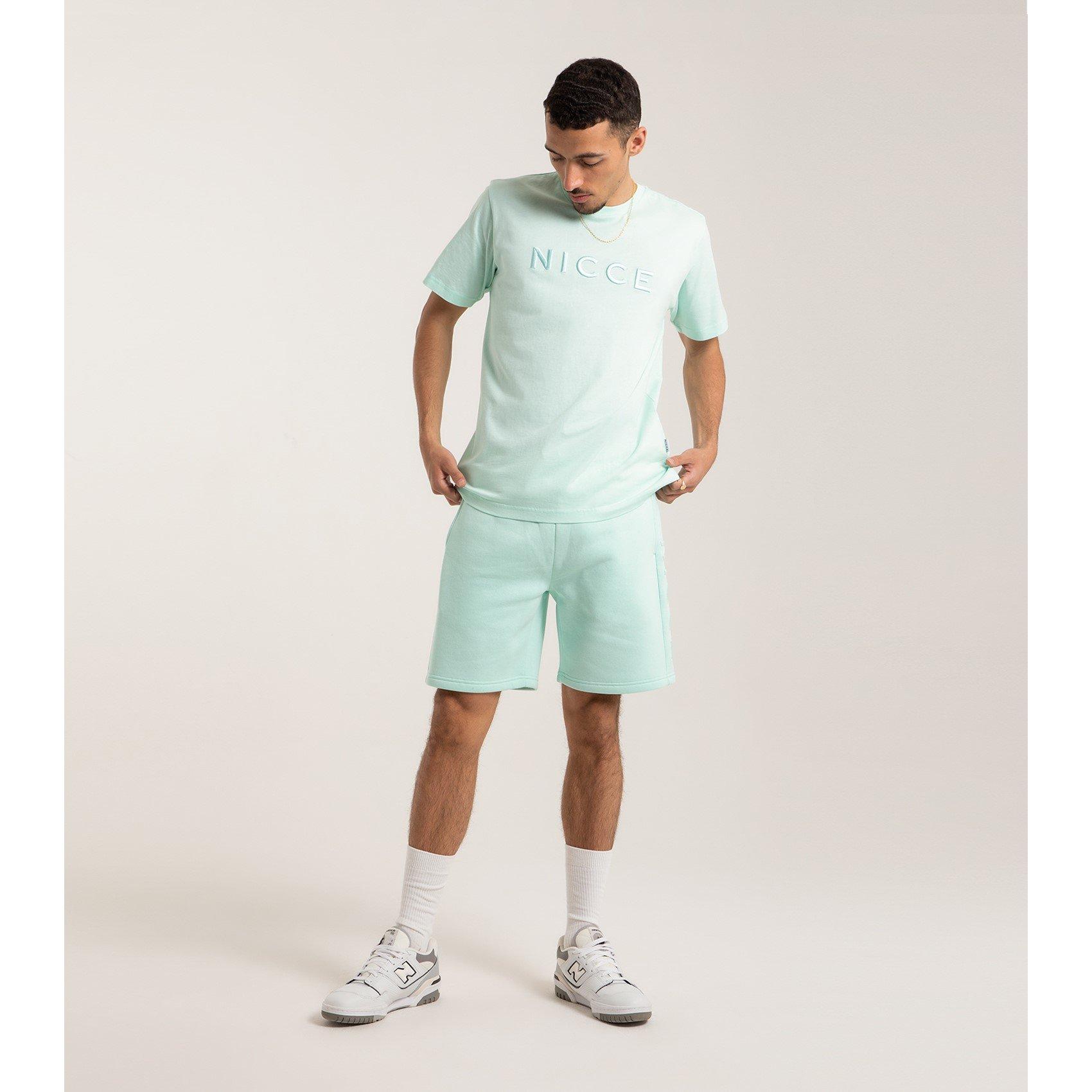 Pale Mint - Nicce - Mens Mercury T-Shirt - Oatmeal Marl - 5