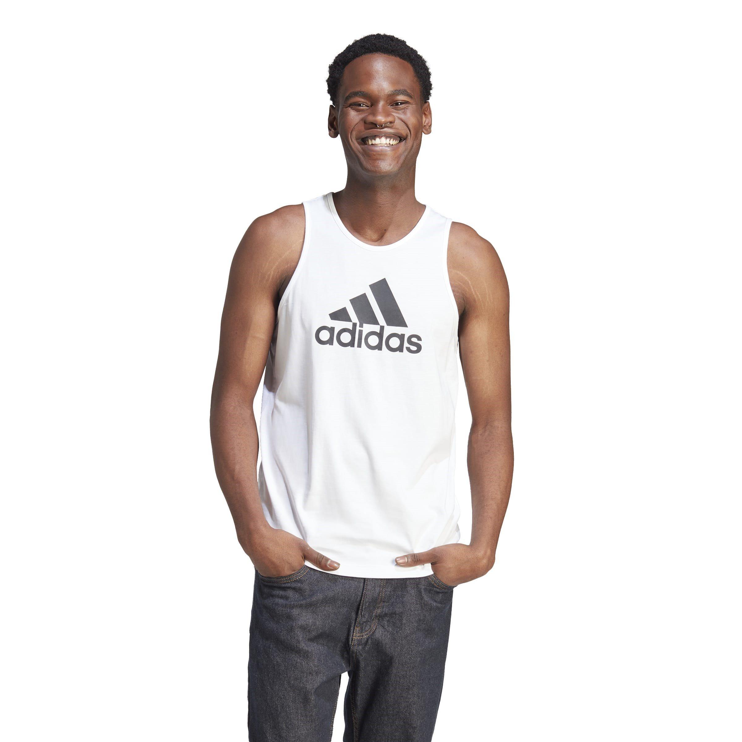 White - adidas - Sportswear Tank Top Mens - 2