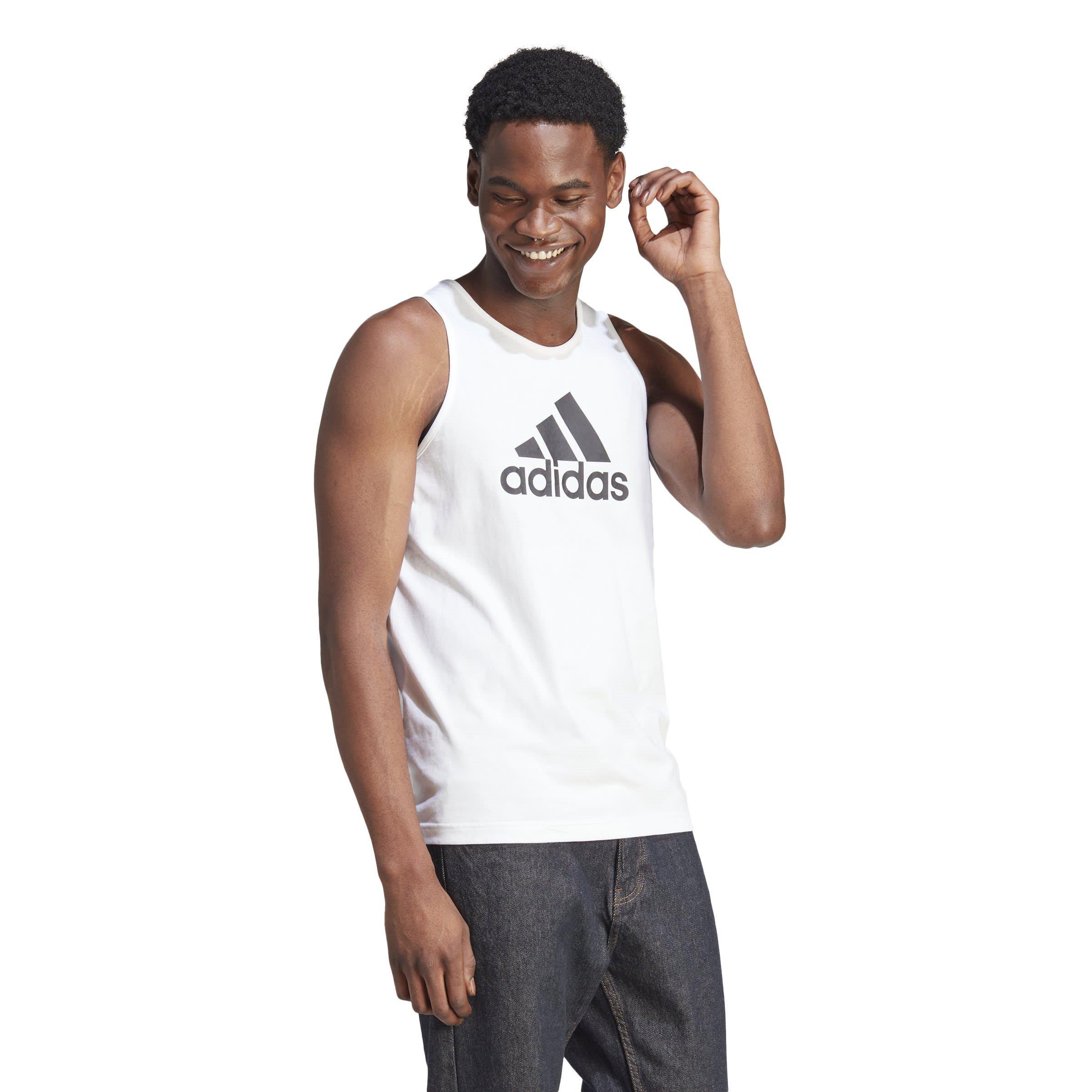 White - adidas - Sportswear Tank Top Mens - 4