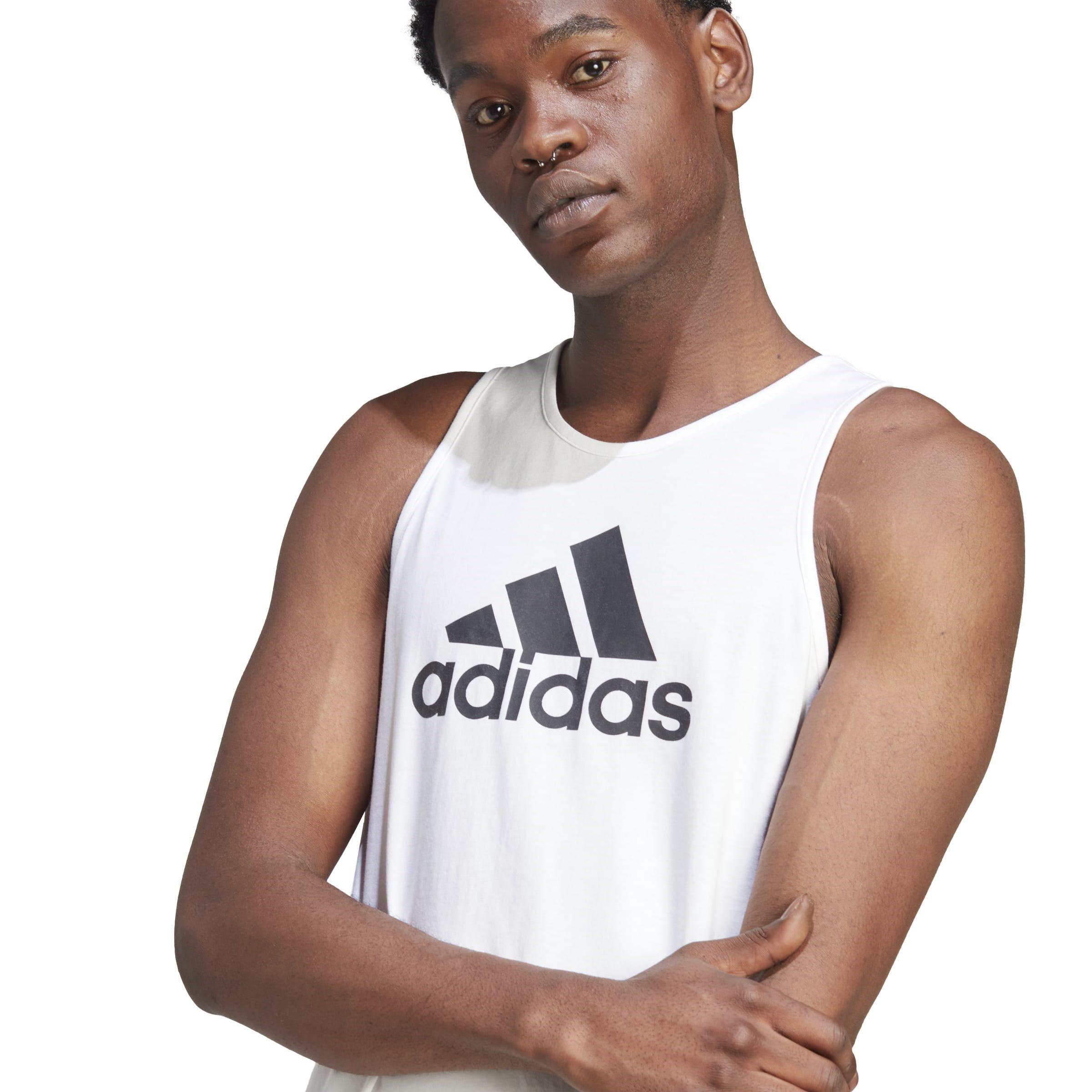 White - adidas - Sportswear Tank Top Mens - 6