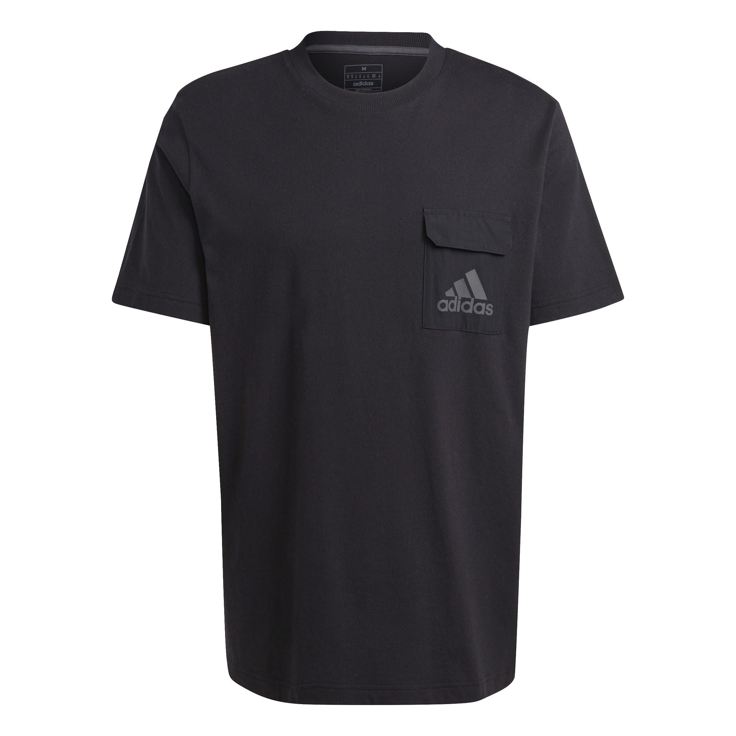 adidas Utility T Shirt Mens Regulare Passform T Shirts Sports Direct