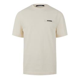 Jacquemus Grosgrain Brand Tab T Shirt