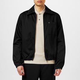 Ami Paris Logo Cotton Shirt Jacket Mens