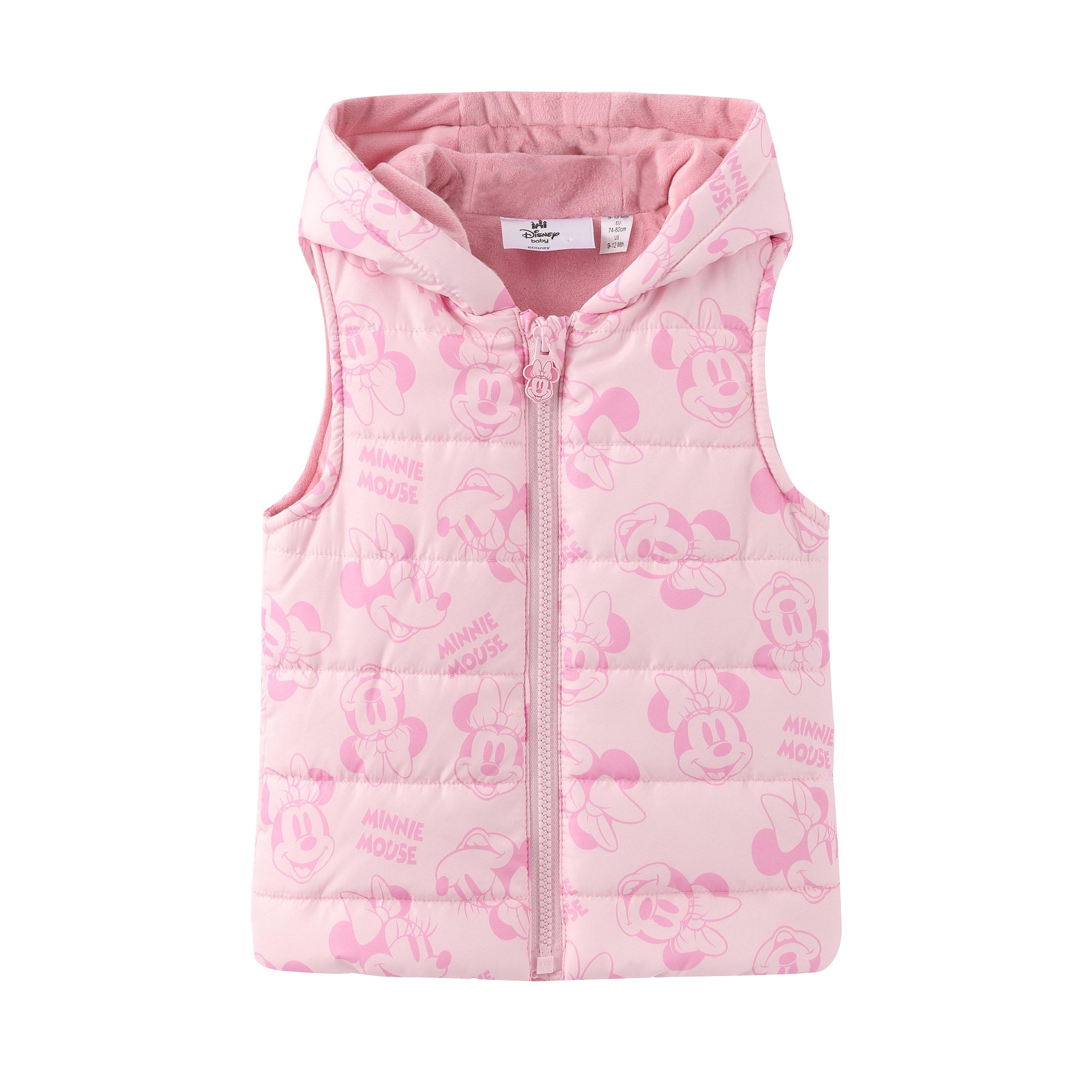 Minnie Mouse - Character - Unisex Kids Disney Hooded Long Sleeve Gilet Set - 2