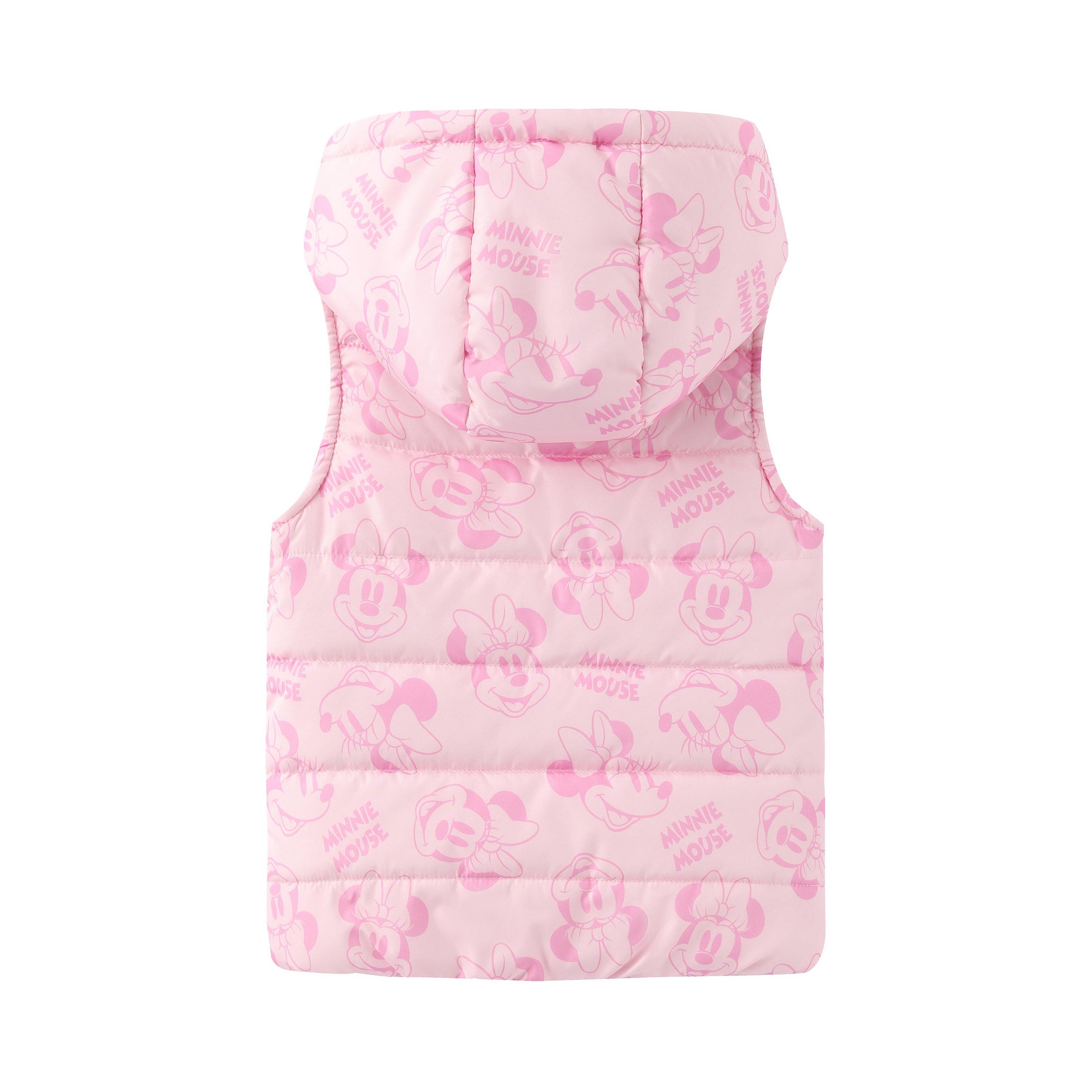 Minnie Mouse - Character - Unisex Kids Disney Hooded Long Sleeve Gilet Set - 3