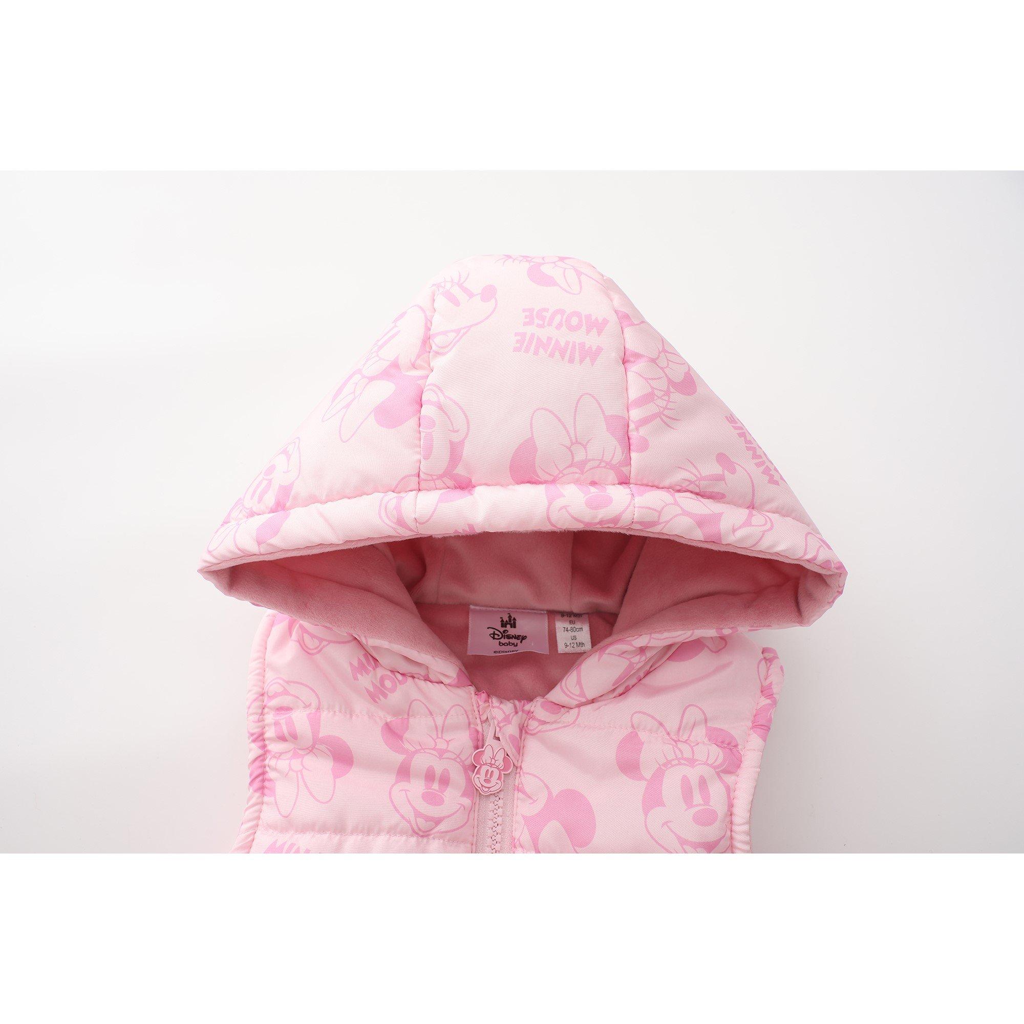 Minnie Mouse - Character - Unisex Kids Disney Hooded Long Sleeve Gilet Set - 8