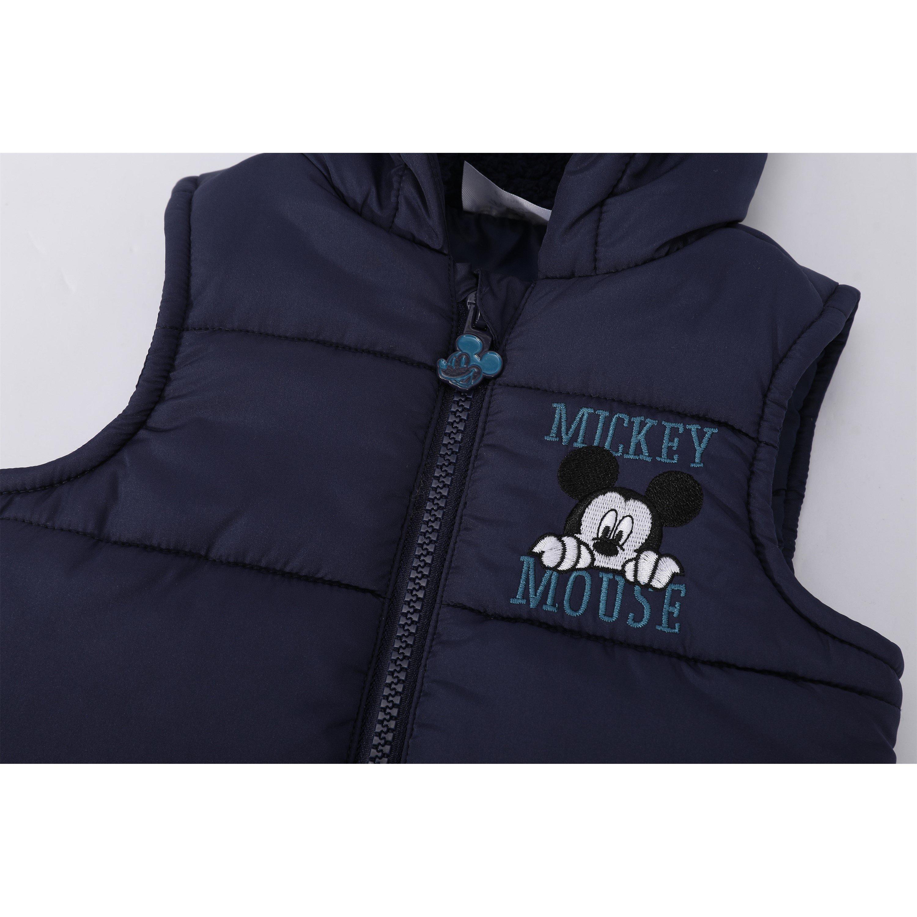 Mickey Maus - Character - Kids' Disney Hooded Long Sleeve Gilet Set - 9