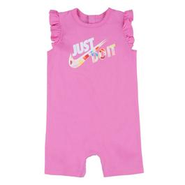 Nike Full Zip Romper Baby Girls